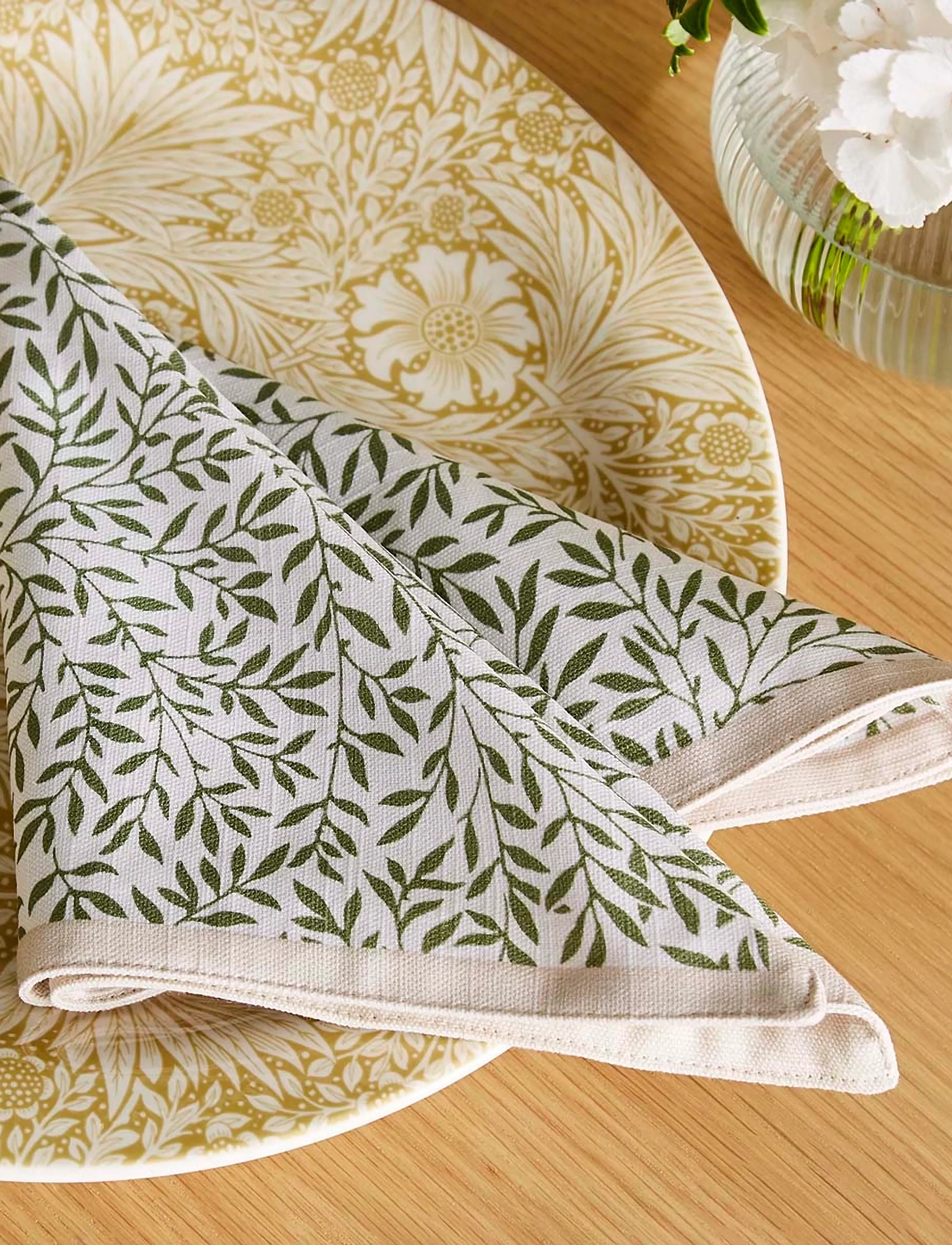 Morris & Co - Morris & Co Napkins - Marigold & Standen - Set of 2 - stoffservietten - mixed - 4