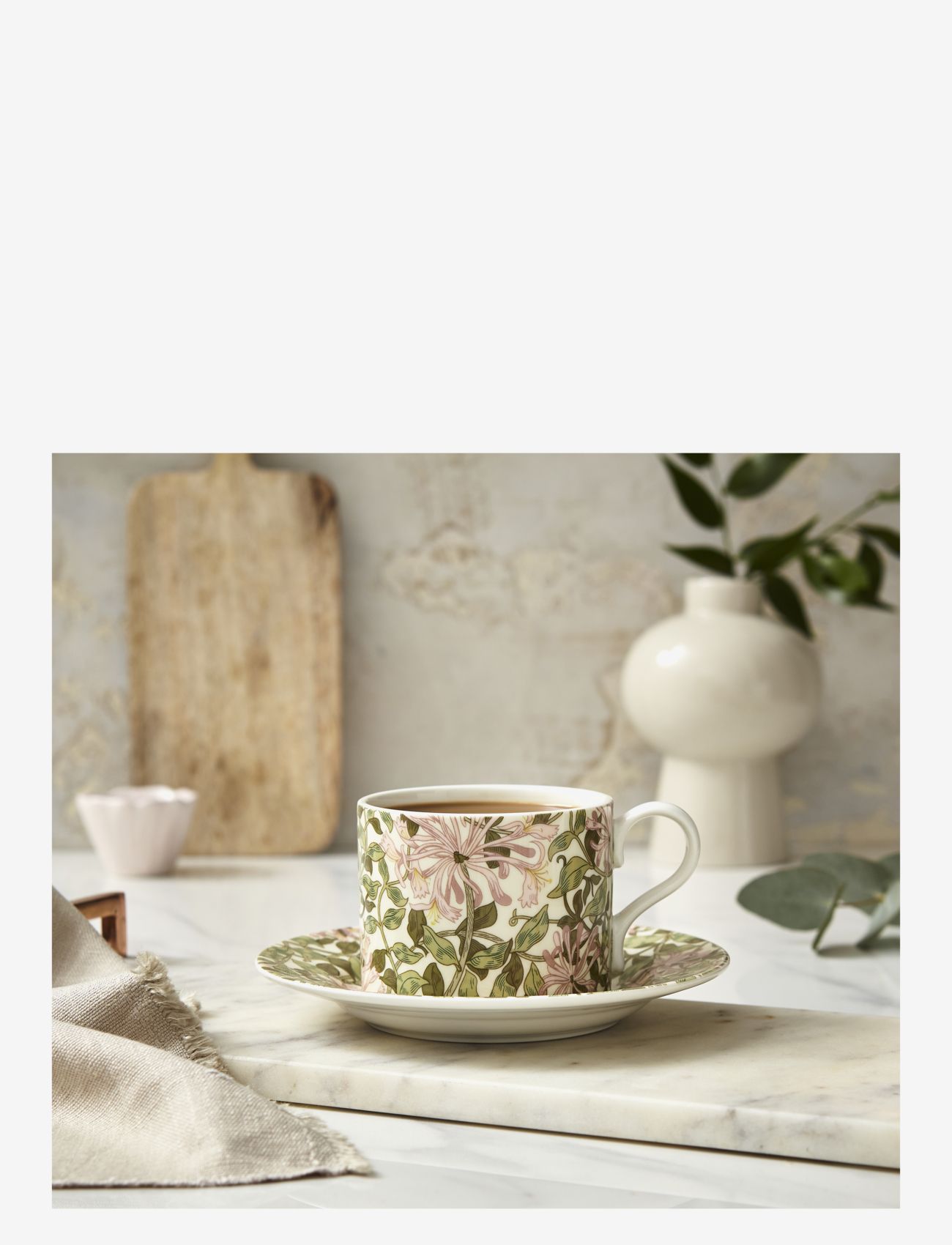 Morris & Co - William & Morris Tekopp & Fat - Honeysuckle 0,28L - tekoppar - multi - 3