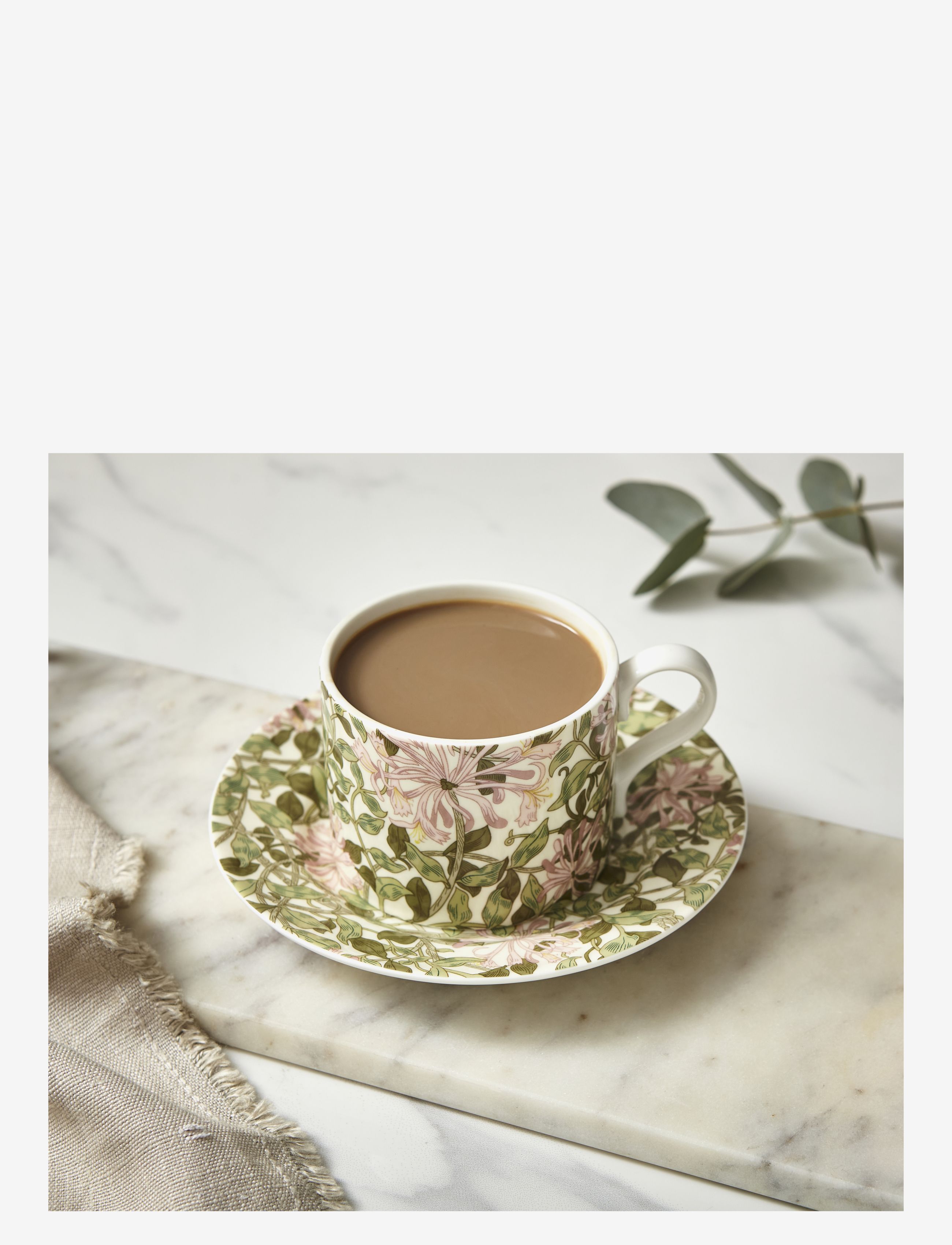Morris & Co - William & Morris Tekopp & Fat - Honeysuckle 0,28L - tekoppar - multi - 4