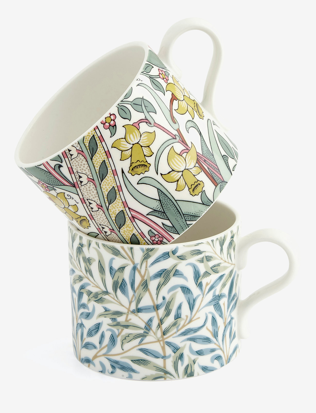 Morris & Co - Morris & Co Mug Daffodil & Willow Bough 2-p - kaffekopper - multi - 1