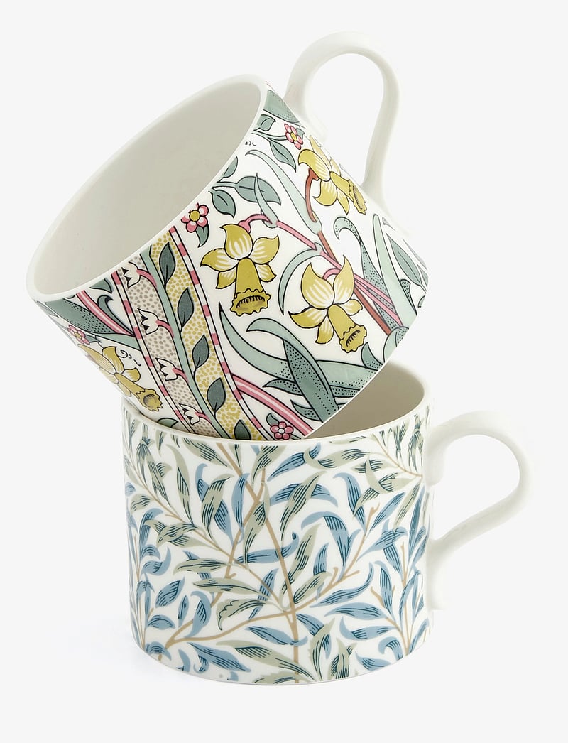 Morris & Co - Morris & Co Mug Daffodil & Willow Bough 2-p - kaffetassen - multi - 1