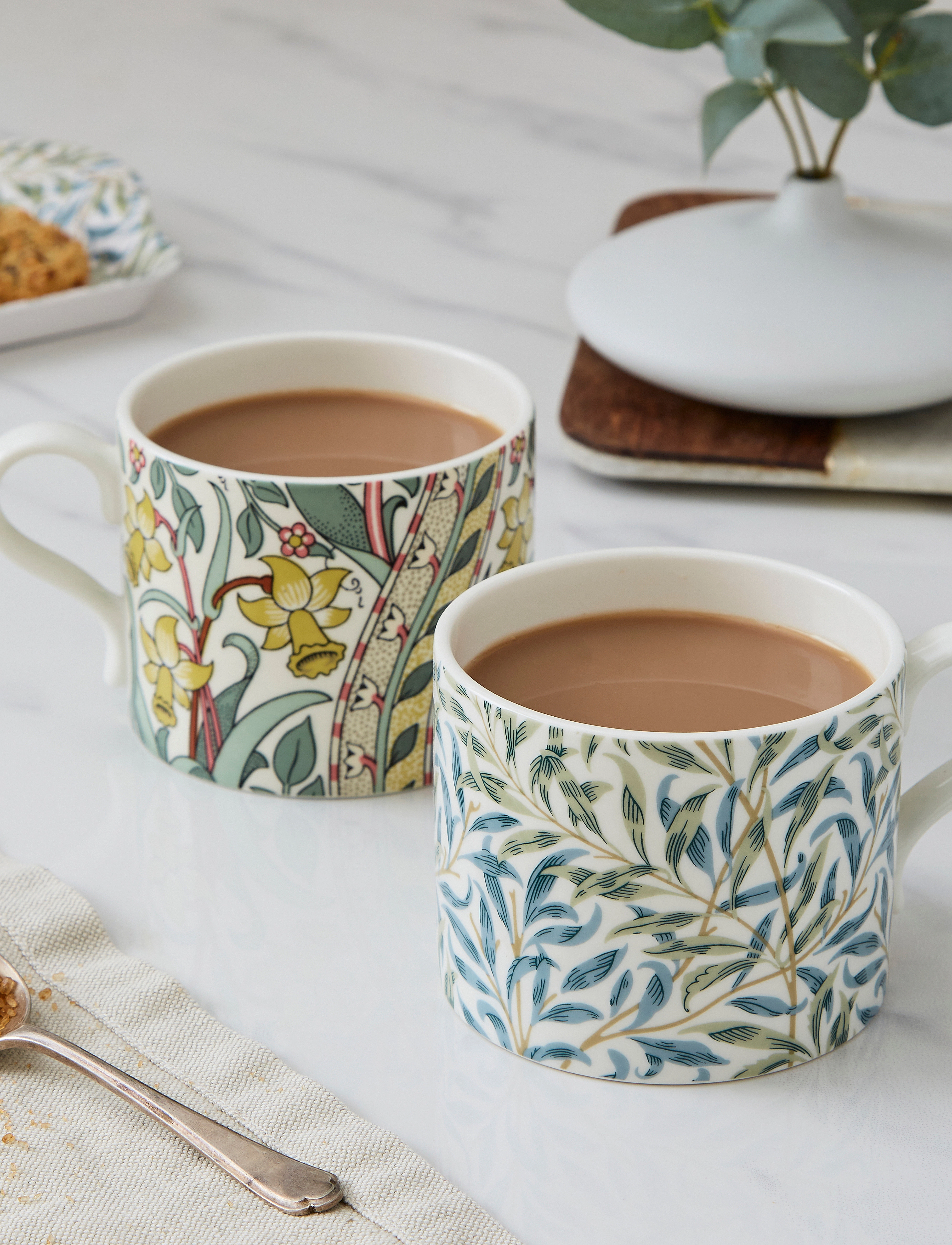 Morris & Co - Morris & Co Mug Daffodil & Willow Bough 2-p - coffee cups - multi - 3