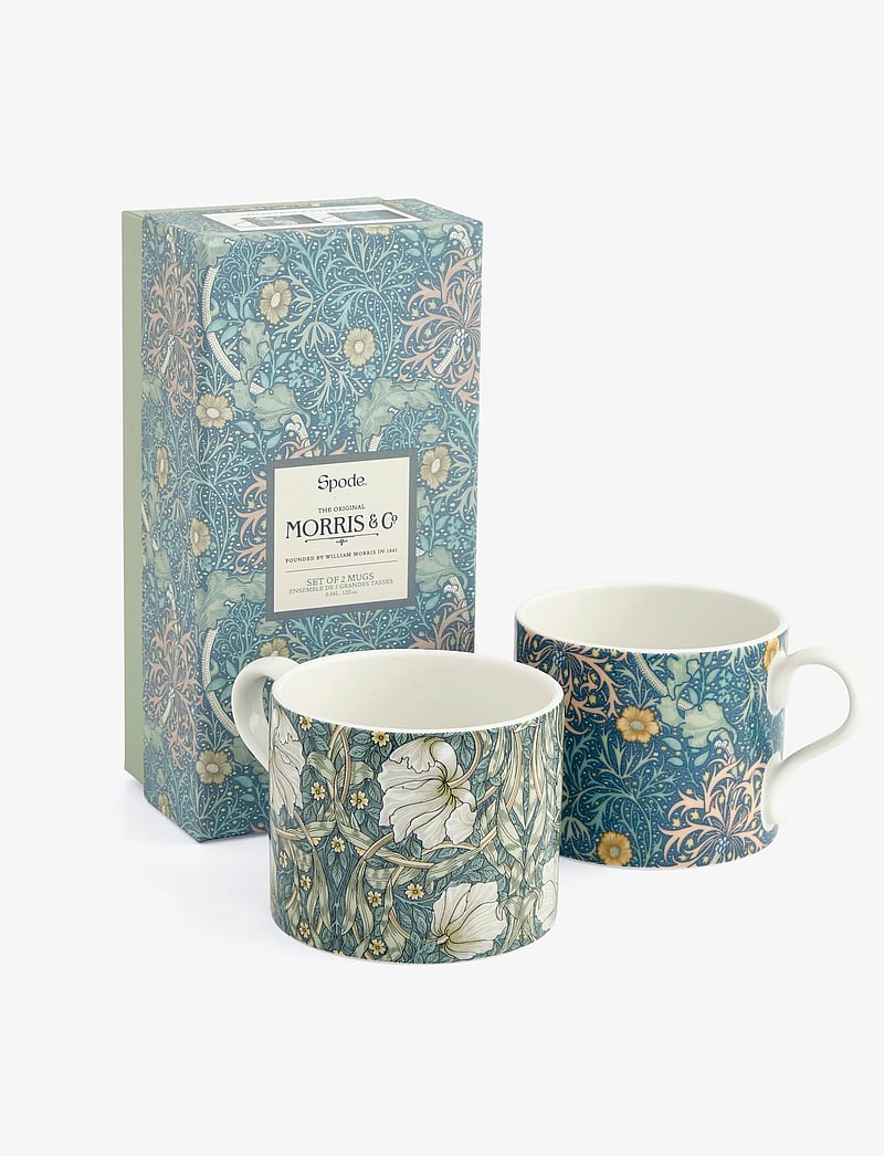 Morris & Co - Morris & Co Mug Seaweed & Pimpernel 2-p - kaffetassen - multi - 1