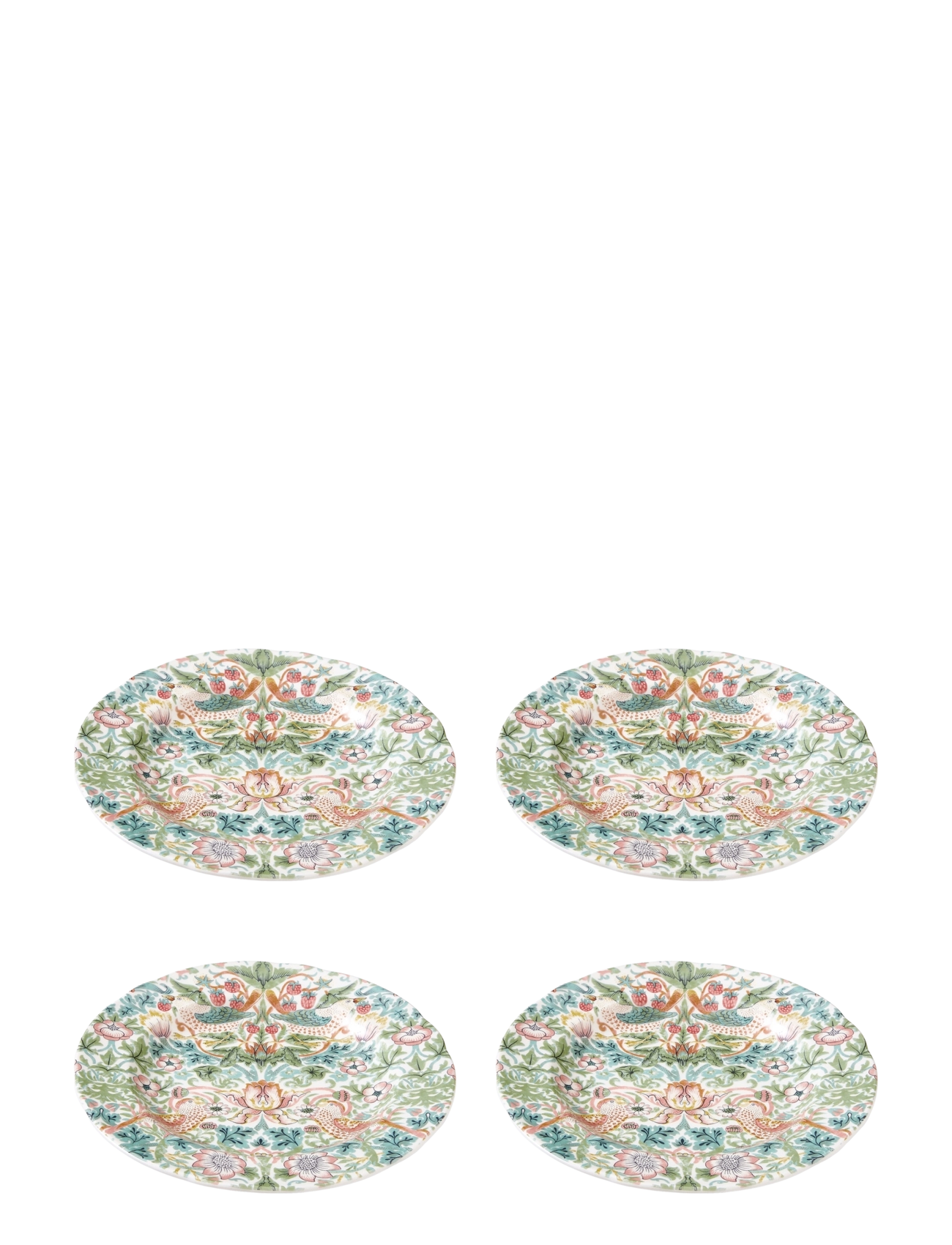 MORRIS & CO Morris & Co Plate S.thief 4-Pack Patterned - Ø 23 CM - Unisex