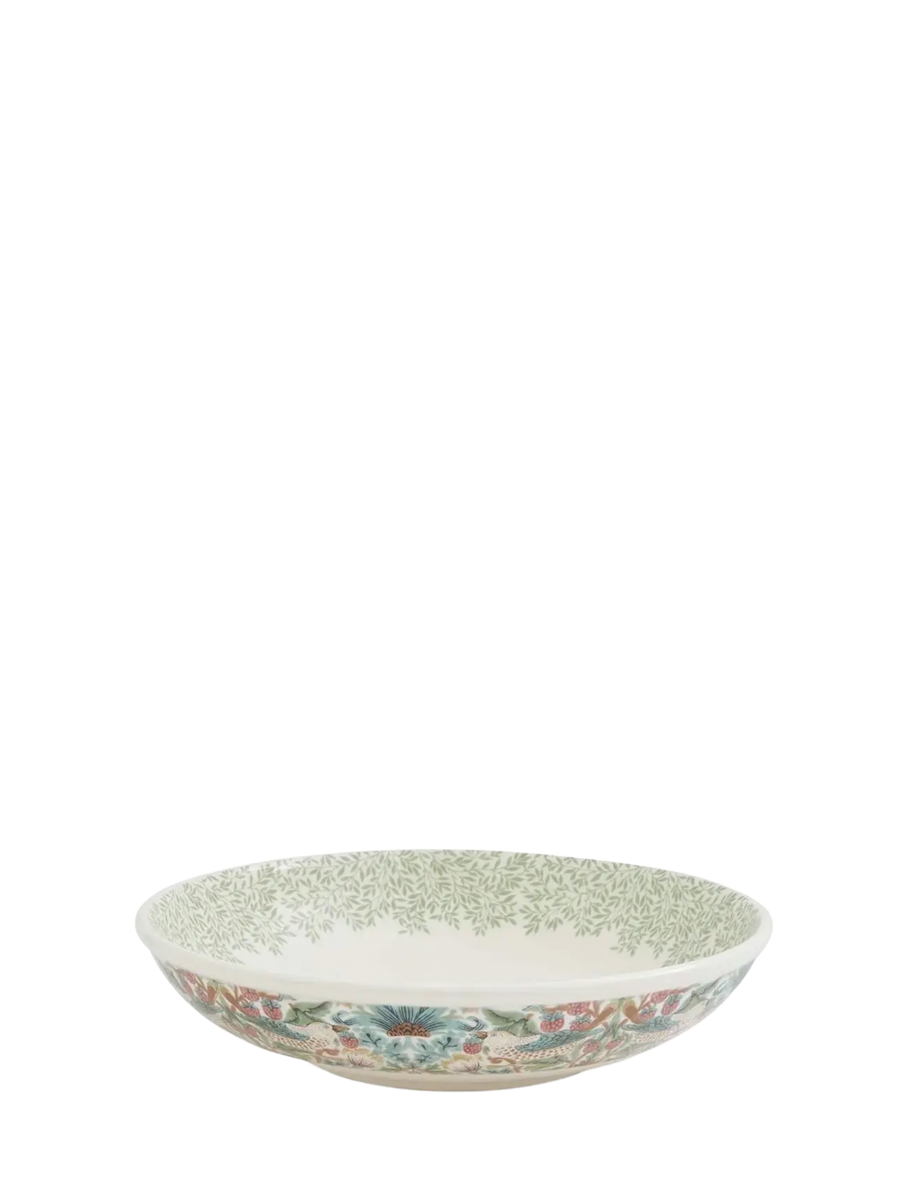 Morris & Co Morris & Co Low Bowl - Standen/Strawberry Thief - Borðbúnaður - MIXED / multi