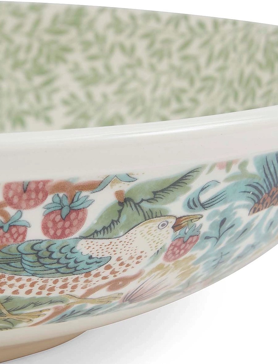 Morris & Co - Morris & Co Low Bowl - Standen/Strawberry Thief - serveerimisnõud - mixed - 5