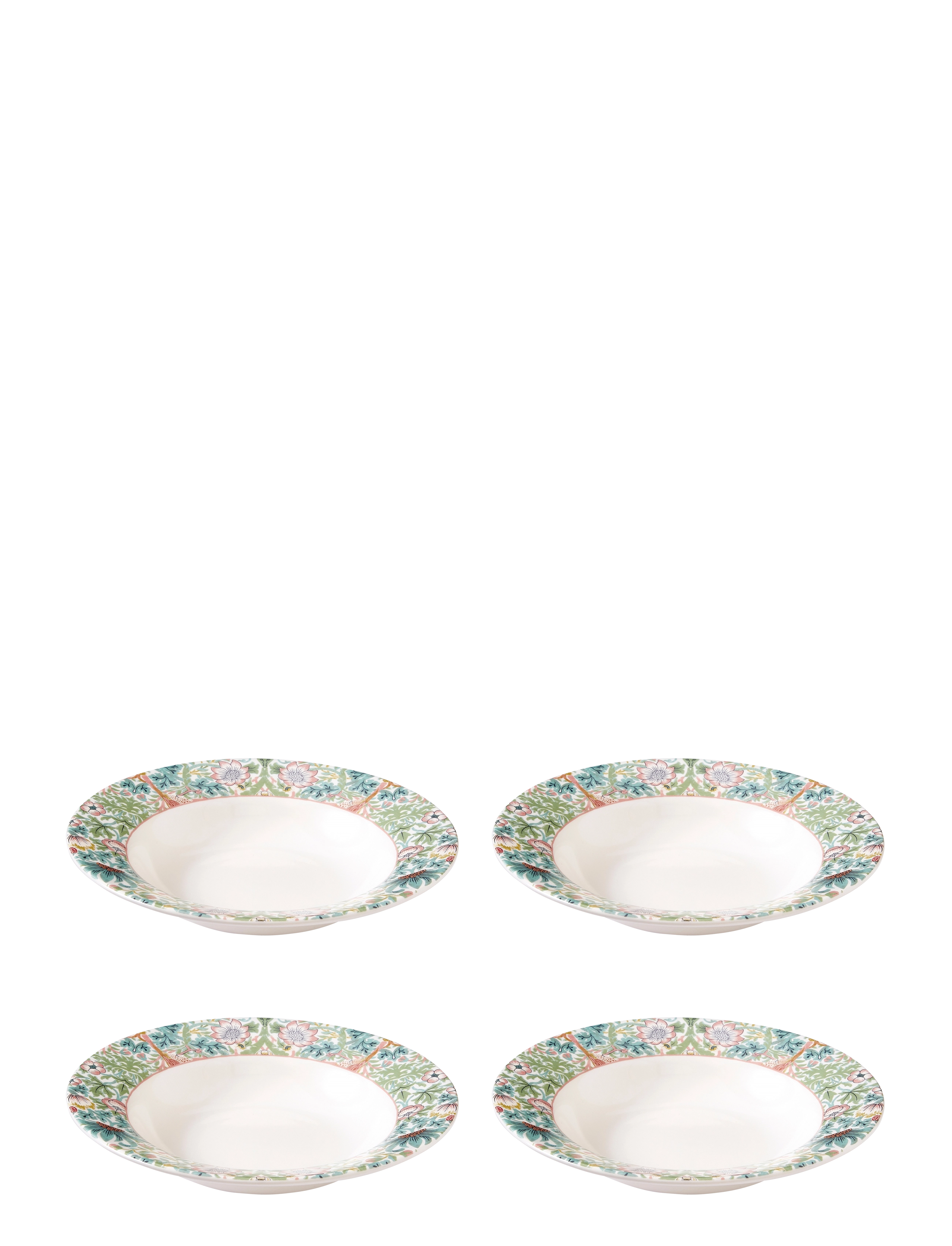 Morris & Co Pasta Bowl S.thief 4-Pack, Pasta Plade, Multi/mønstret, Str: ONE SIZE