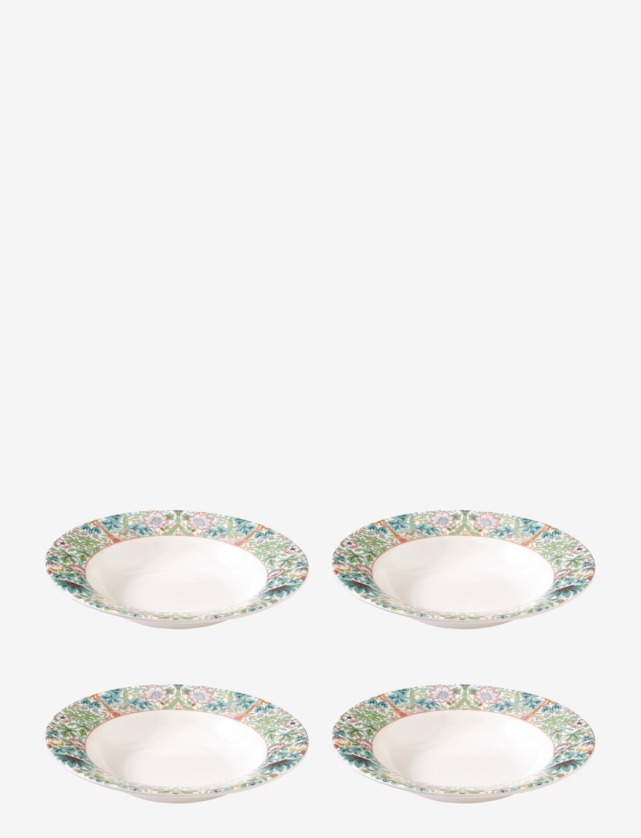 Morris & Co - Morris & Co Pasta Bowl S.Thief   4-pack - assiettes à pâtes - multi - 1