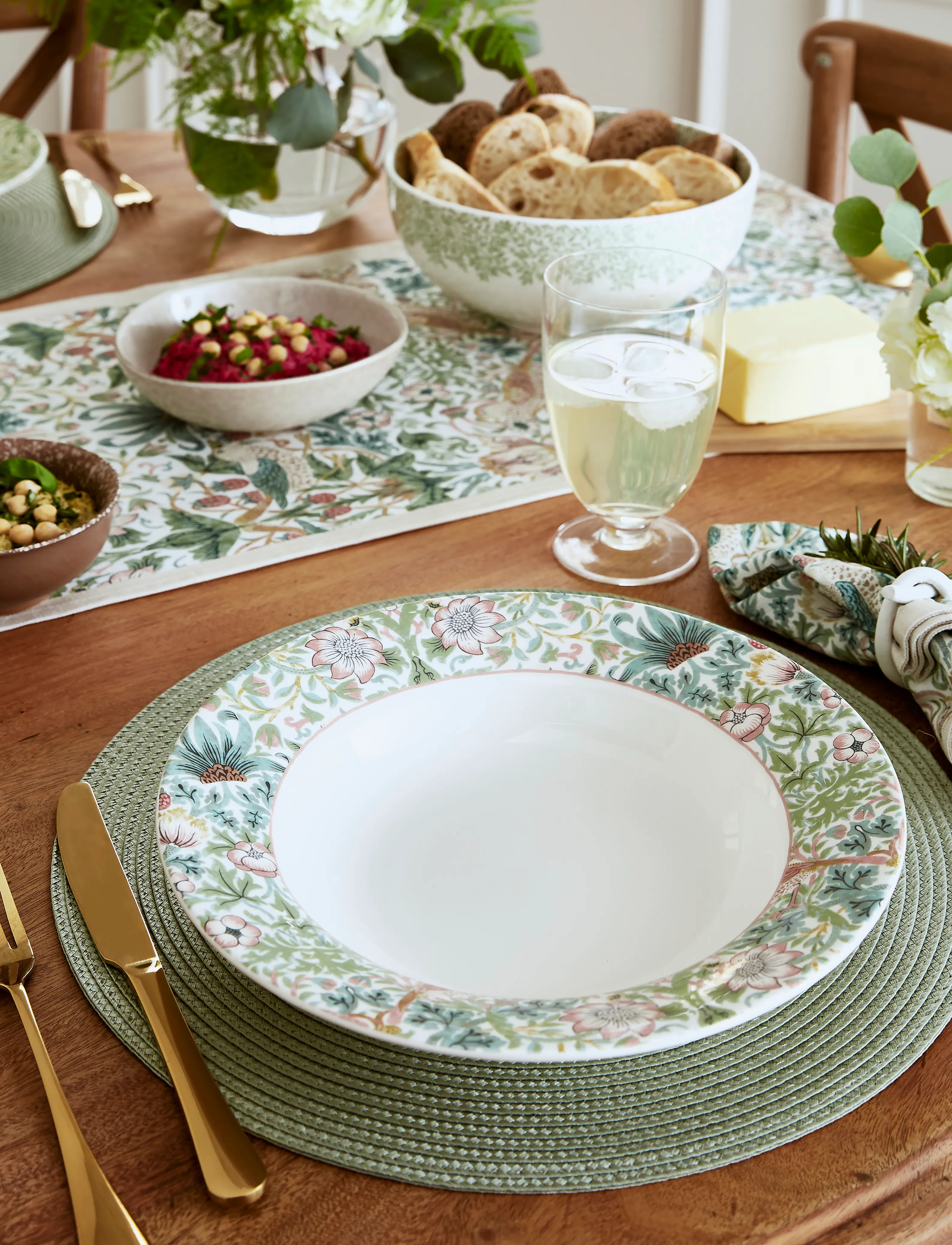 Morris & Co - Morris & Co Pasta Bowl S.Thief   4-pack - nudelteller - multi - 0