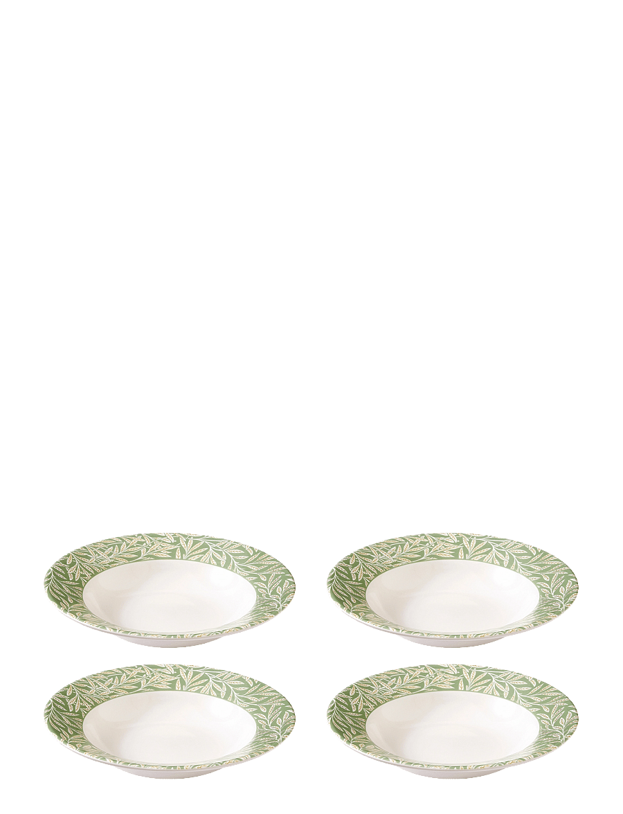 Morris & Co - Morris & Co Pasta Bowl Willow 4-pack - supitaldrikud - green - 0