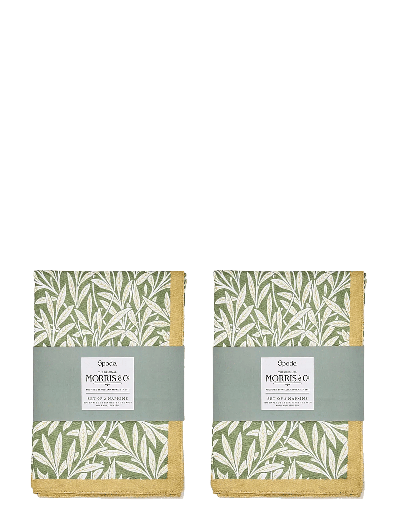 Morris & Co - Morris & Co Napkins Willow 2-p - stoffservietten - multi - 0