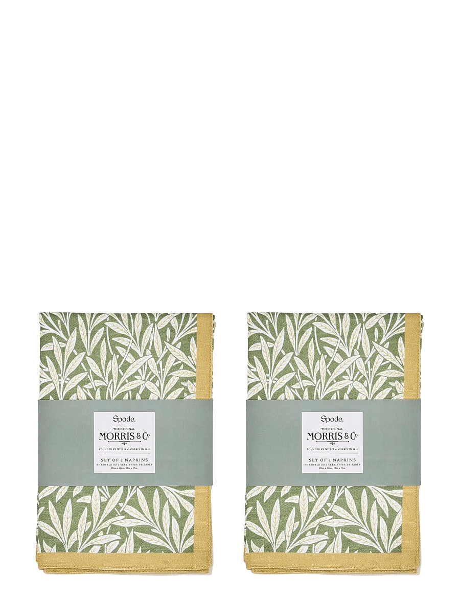 Morris & Co - Morris & Co Napkins Willow 2-p - linased ja puuvillased salvrätikud - multi - 0