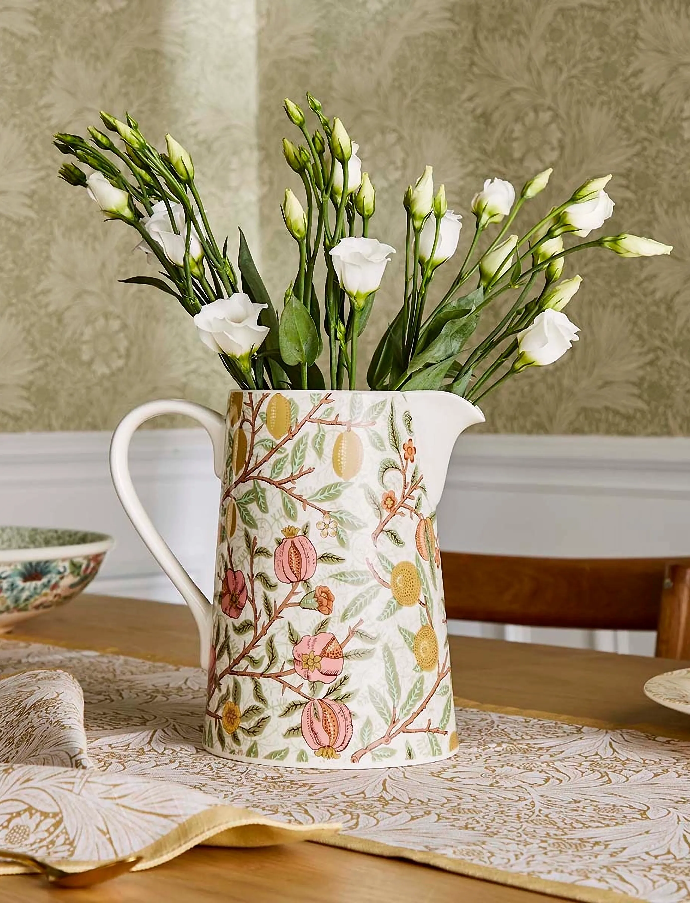 Morris & Co Morris & Co Jug - Fruit, 1.7 L, Cream, Kander & Karafler > Vandkarafler & Kander, Unisex