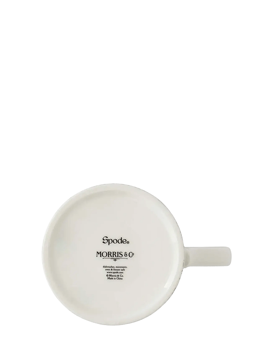 Morris & Co - Morris & Co Mug - Love is Enough, Thyme / Parchment & China Blue - Set of 2 - teetassid - mixed - 3