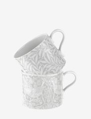 Morris & Co - Pure Morris Willow Bough 12fl.oz Mug Set of 2 - coffee cups - grey - 1