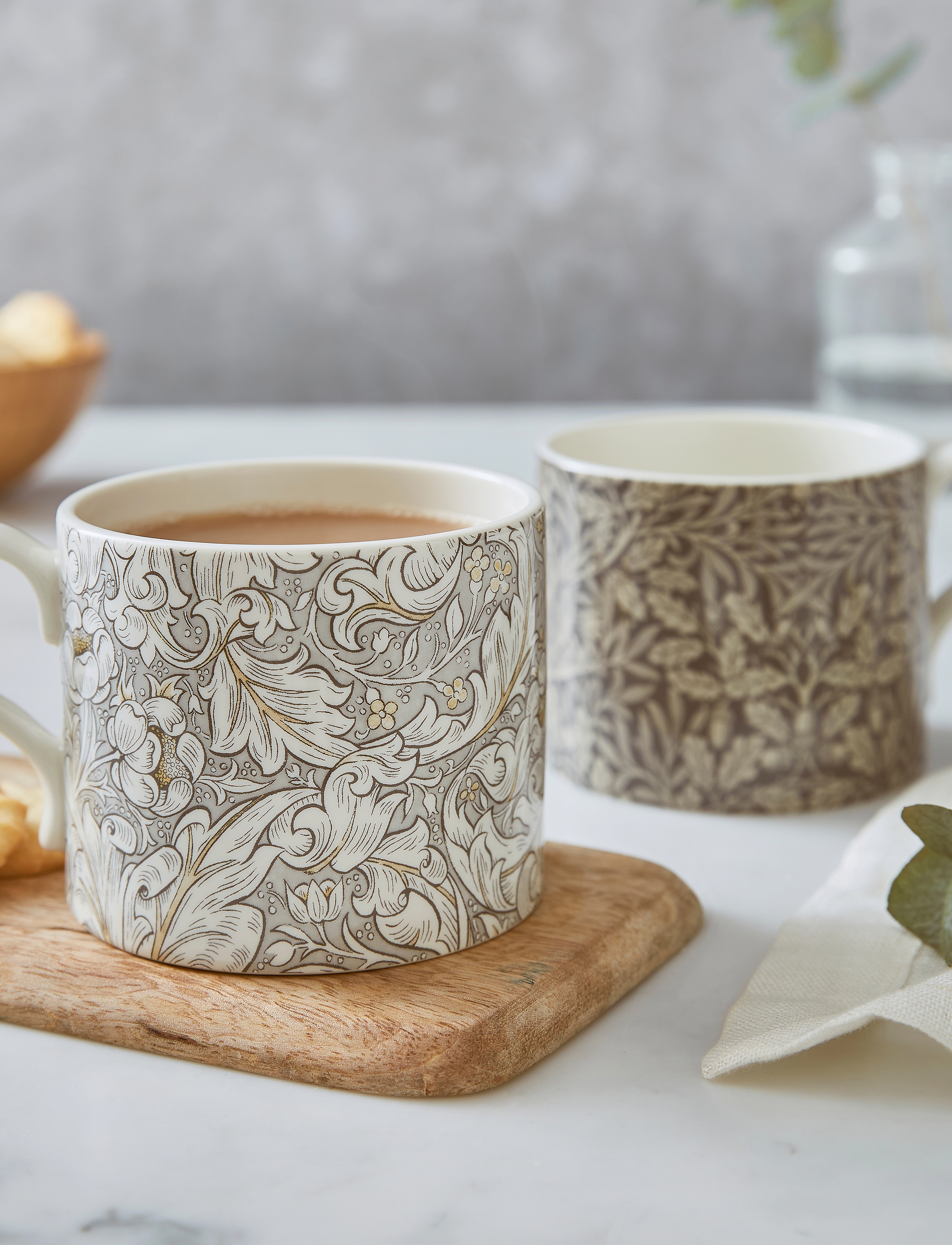 Morris & Co - Morris Bachelors & Acorn 12fl.oz Mug Set of 2 - tasses à café - grey - 3