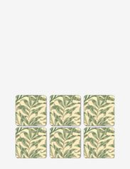 Morris & Co - Coasters Willow Bough Green 6-p - lowest prices - green - 0
