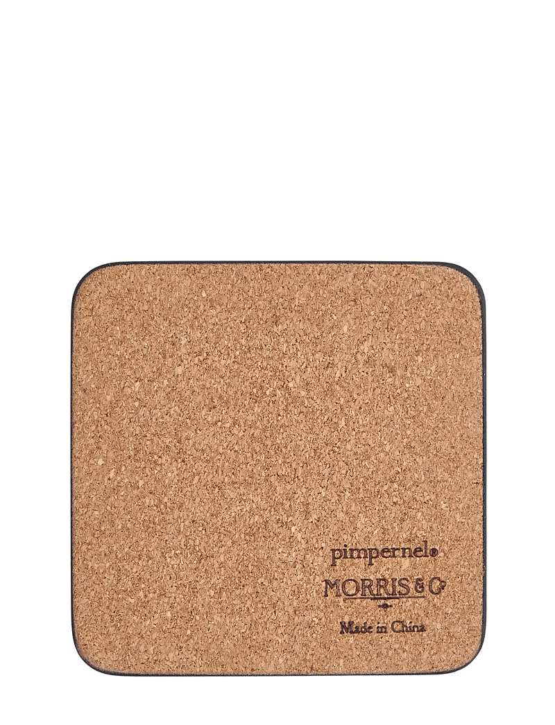 Morris & Co - Pimpernel Coasters - set of 6 - green - 2