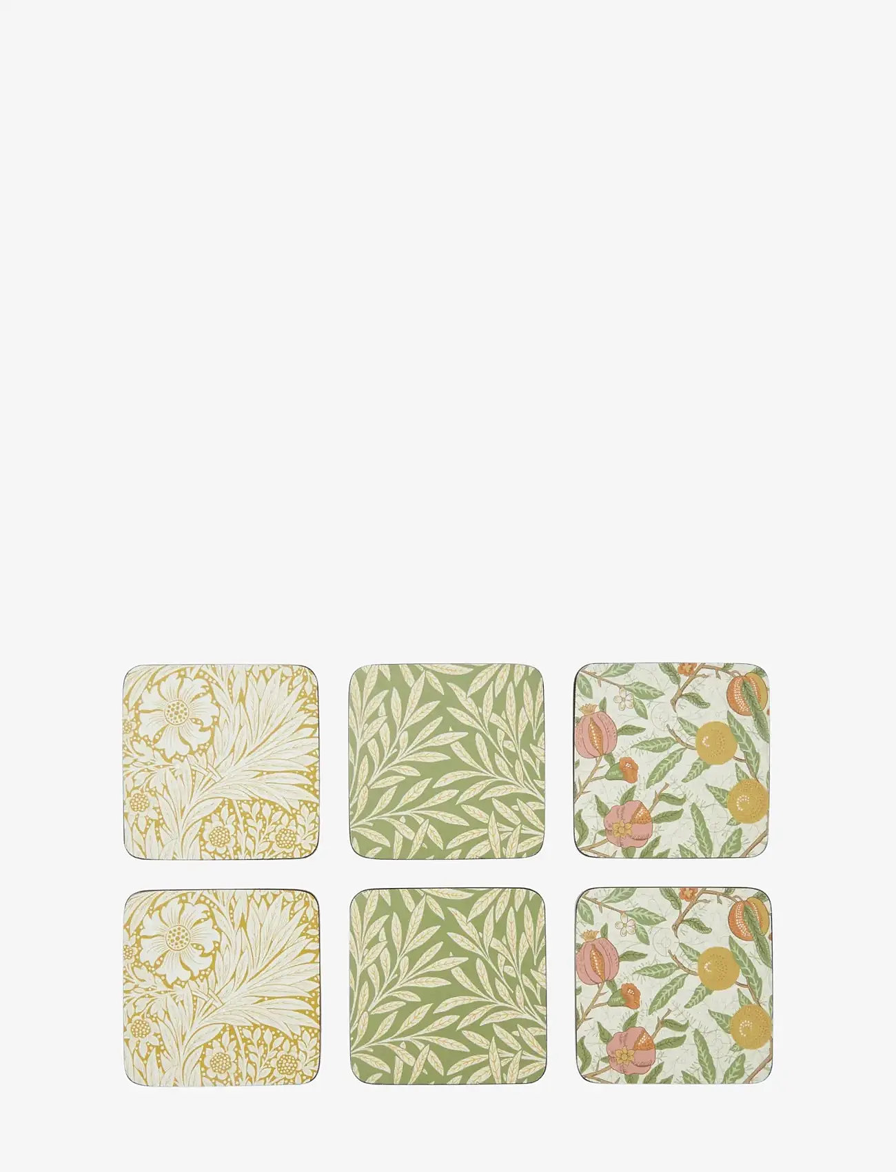 Morris & Co - Simply Mixed Coasters - set of 6 - nach preis einkaufen - multi - 0