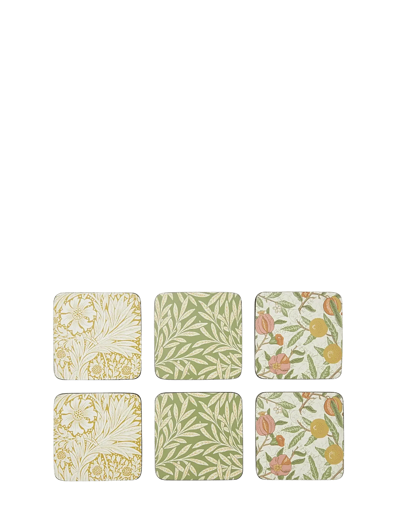 Morris & Co - Simply Mixed Coasters - set of 6 - die niedrigsten preise - multi - 0