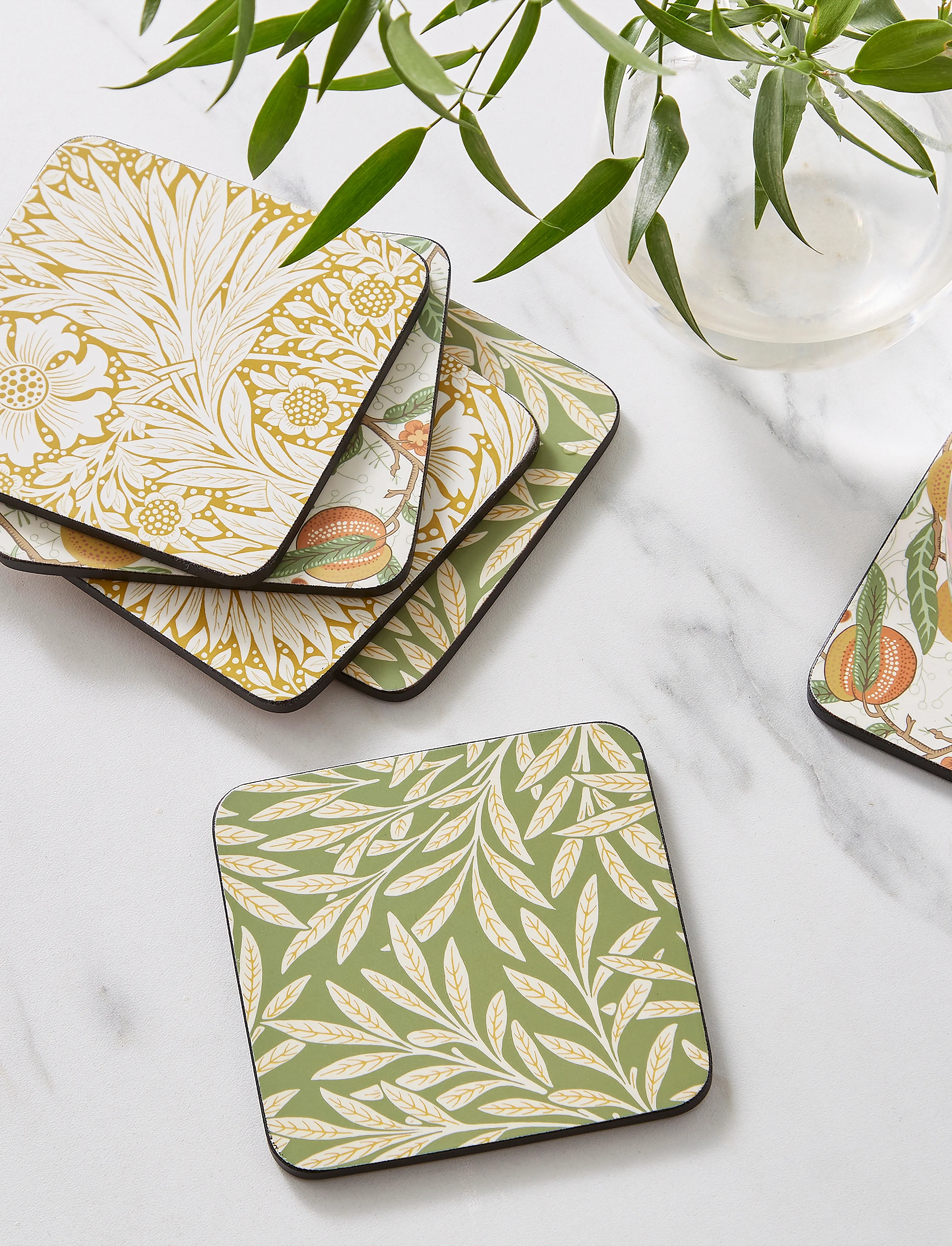 Morris & Co - Simply Mixed Coasters - set of 6 - padėkliukai - multi - 4