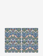 Placemat Strawberry Thief 4-p - BLUE