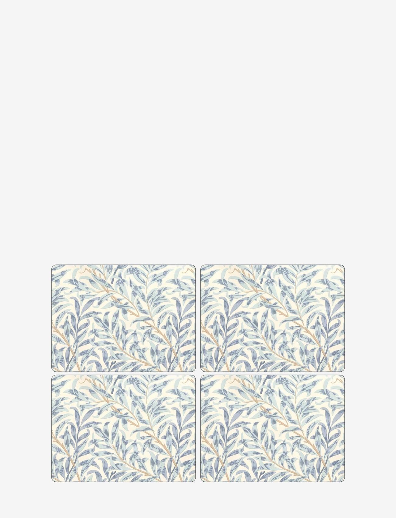 MORRIS & CO Placemat Willow Bough Blau 4-P Patterned - 40.1X29.8CM - Unisex