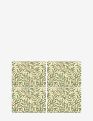 Placemat Willow Bough Green 4-p - GREEN