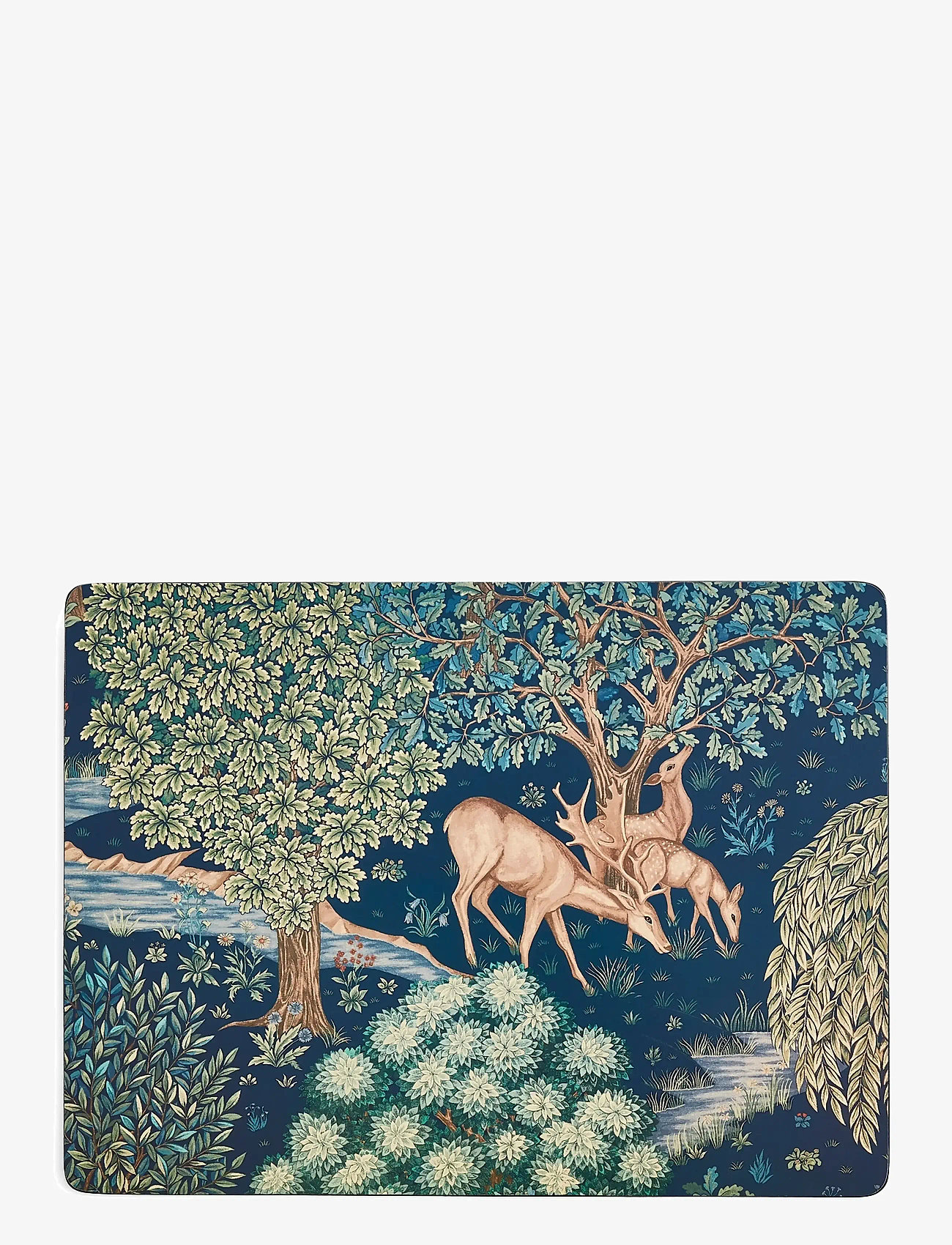 Morris & Co - Placemat Wightwick 4-p - rannasõidulaevad - green - 1