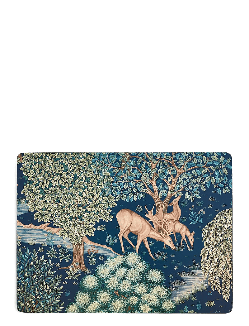 Morris & Co - Placemat Wightwick 4-p - rannasõidulaevad - green - 1