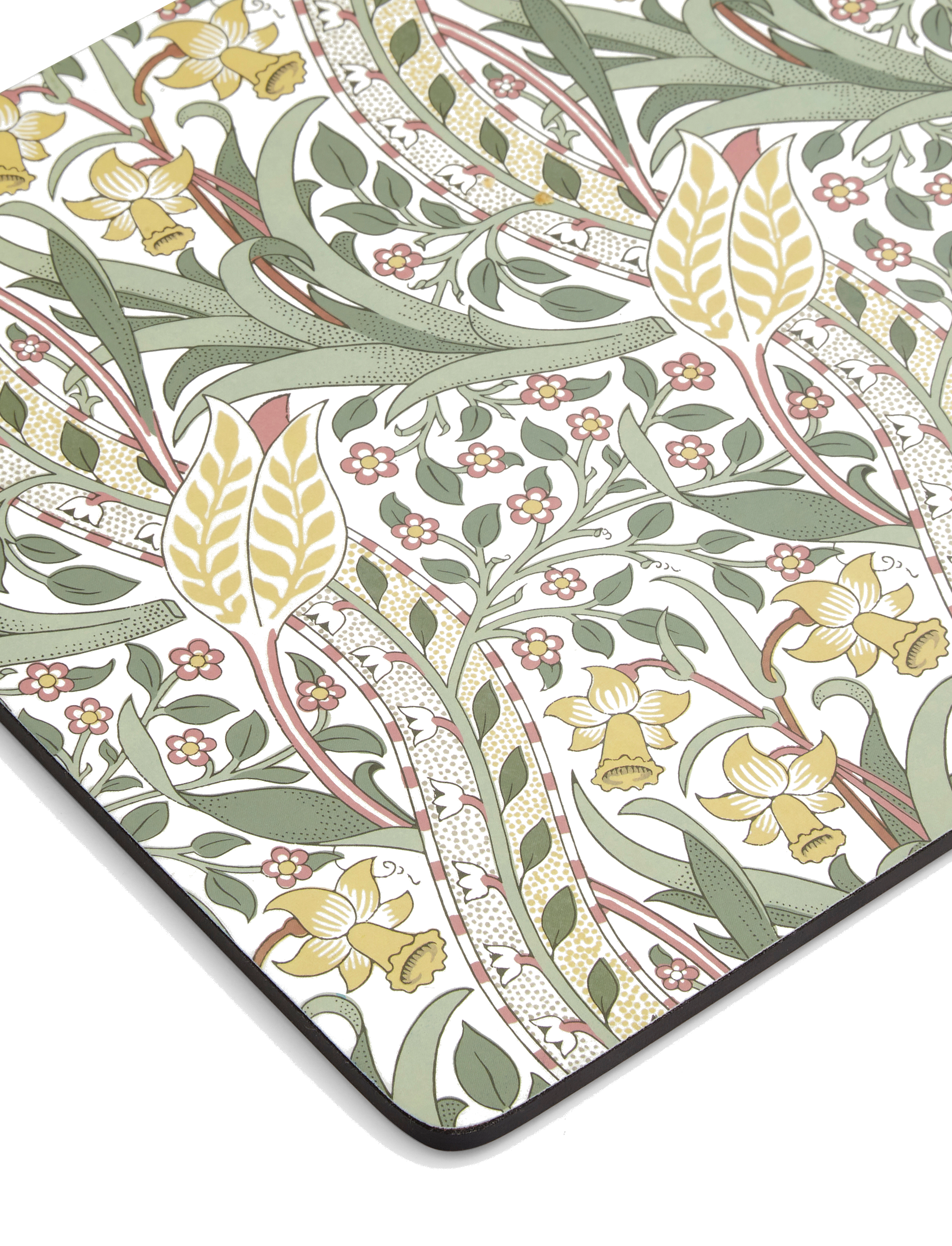 Morris & Co - Morris & Co Placemats 4-pack - dækkeservietter - daffodil - 3