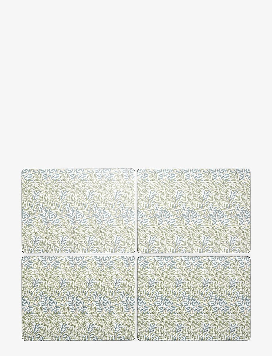 Morris & Co - Morris & Co Placemats 4-pack - platzdeckchen - willow bough blue/green - 1