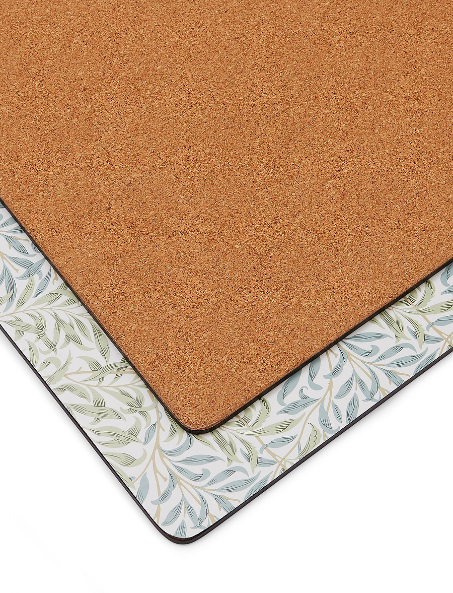 Morris & Co - Morris & Co Placemats 4-pack - platzdeckchen - willow bough blue/green - 4