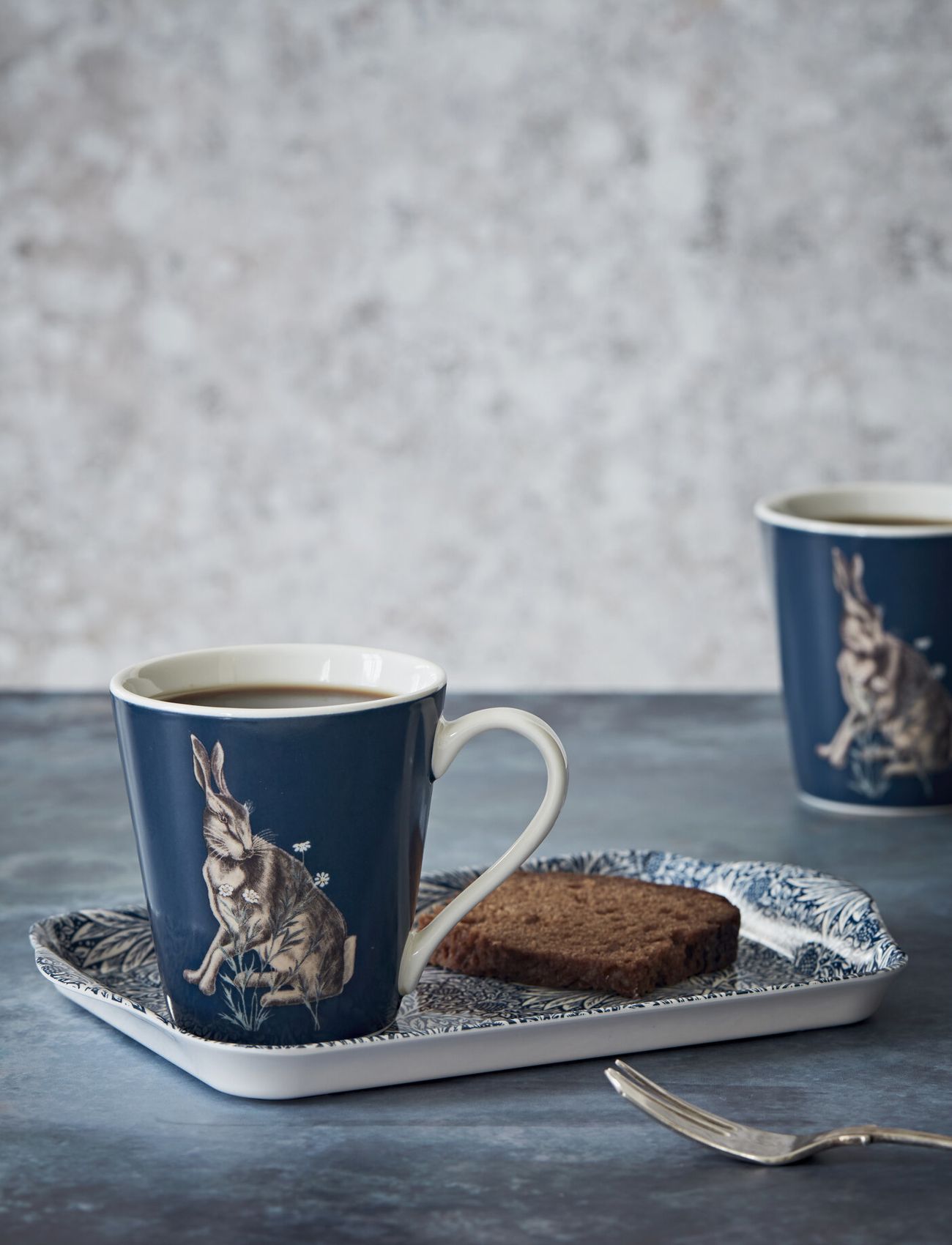 Morris & Co - Wightwick Mug & Tray Set - die niedrigsten preise - blue - 1