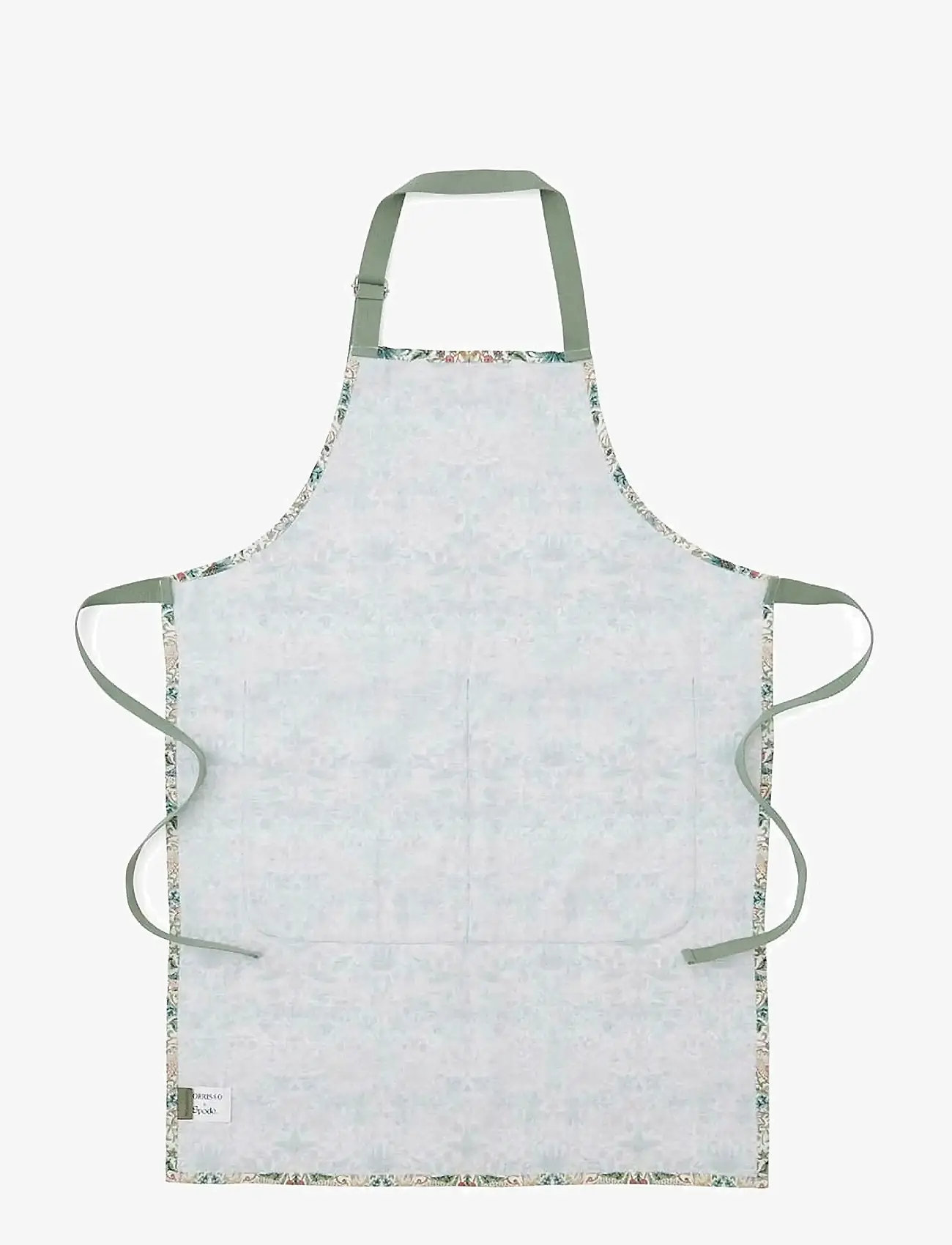 Morris & Co - Morris & Co Strawberry Thief Cotton Apron - põlled - cochineal  willow - 1