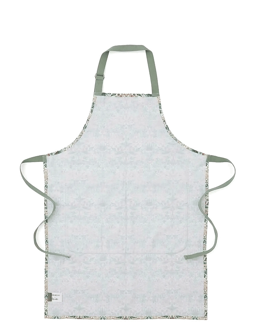Morris & Co - Morris & Co Strawberry Thief Cotton Apron - põlled - cochineal willow - 2
