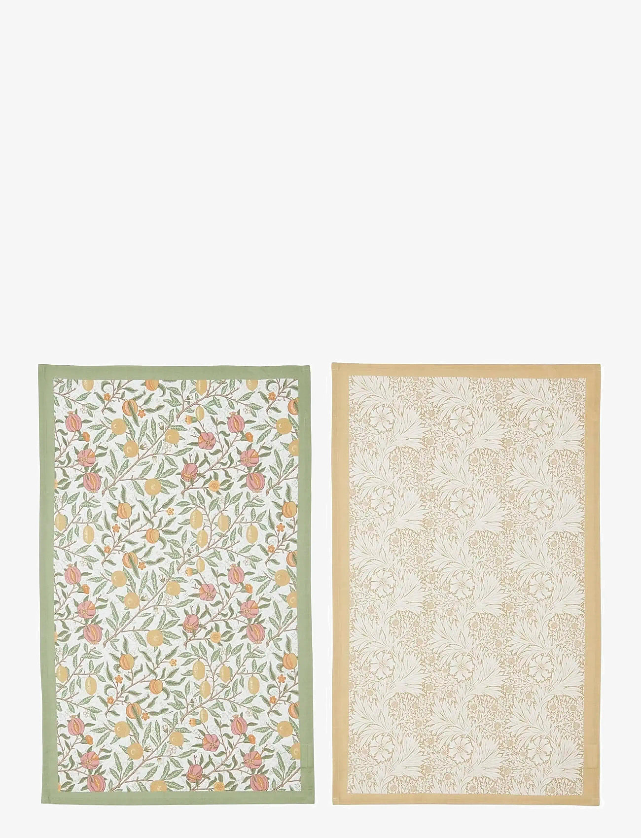 Morris & Co - Morris & Co kökshanddukar, Fruits & Marigold – Set om 2 - köp efter pris - multi - 0