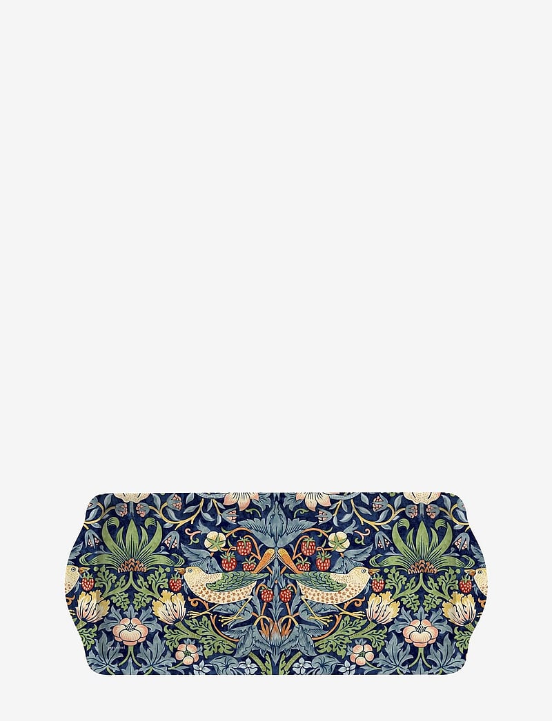 Morris & Co - Strawberry Thief Blue Sandwich Tray - kandikud - blue - 1