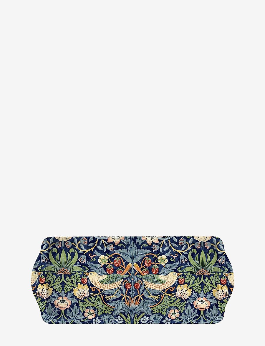 Morris & Co - Strawberry Thief Blue Sandwich Tray - kandikud - blue - 1