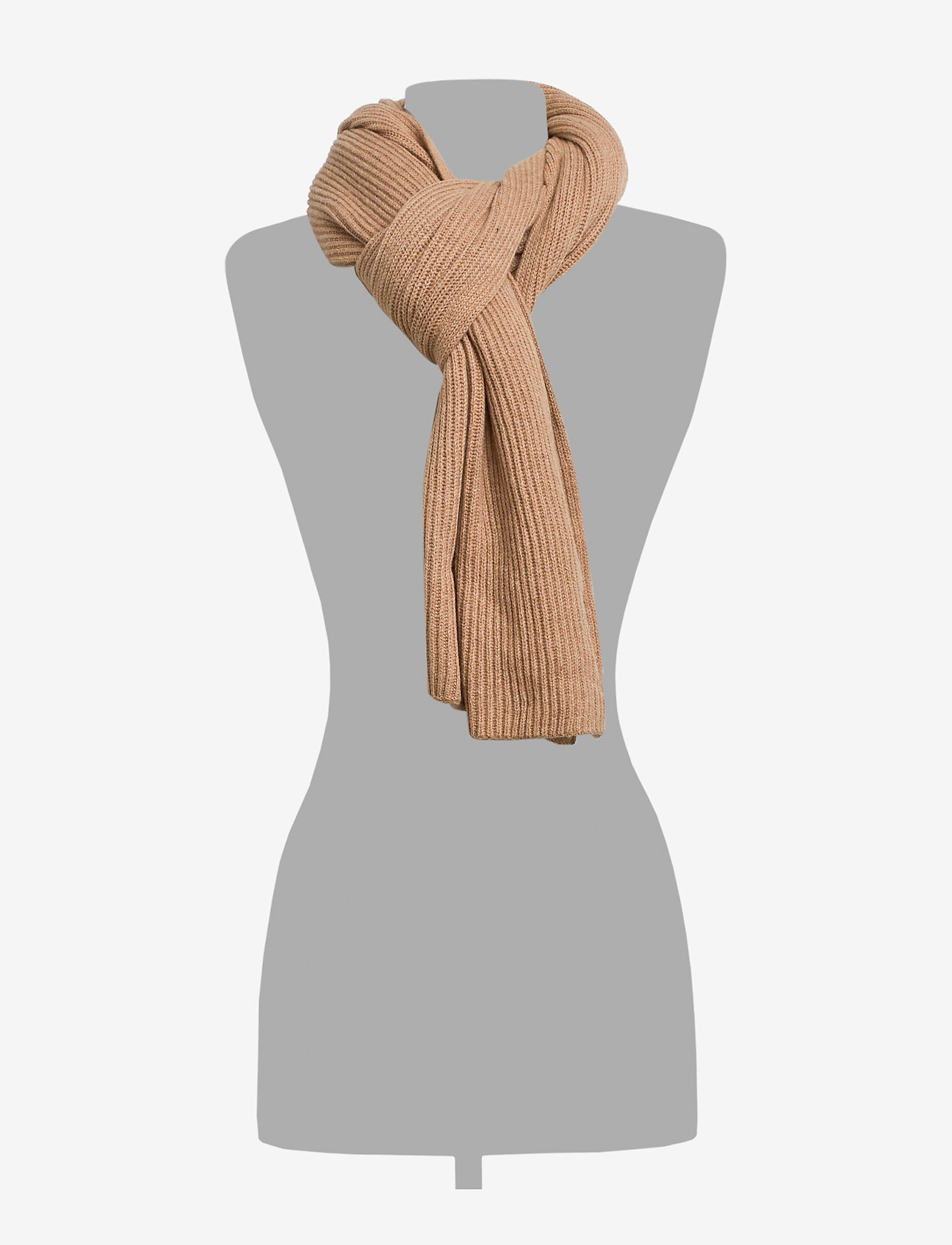 Morris Lady - Aubrey Ribbed Scarf - camel - 1