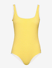 Morris Lady - Esther Swimsuit - baddräkter - yellow - 0
