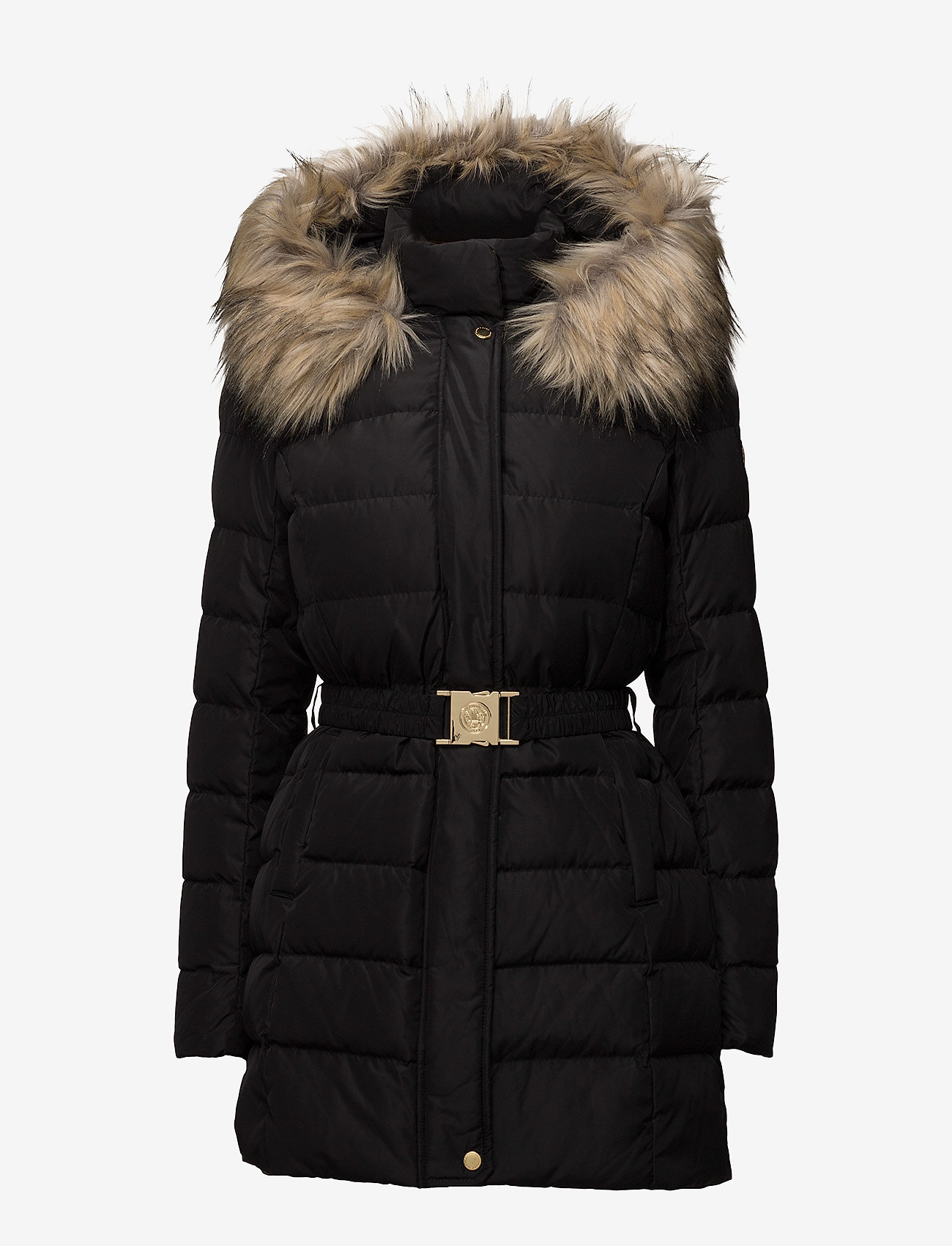 Morris Lady - Montparnasse Fauxfur Down Coat - black - 1