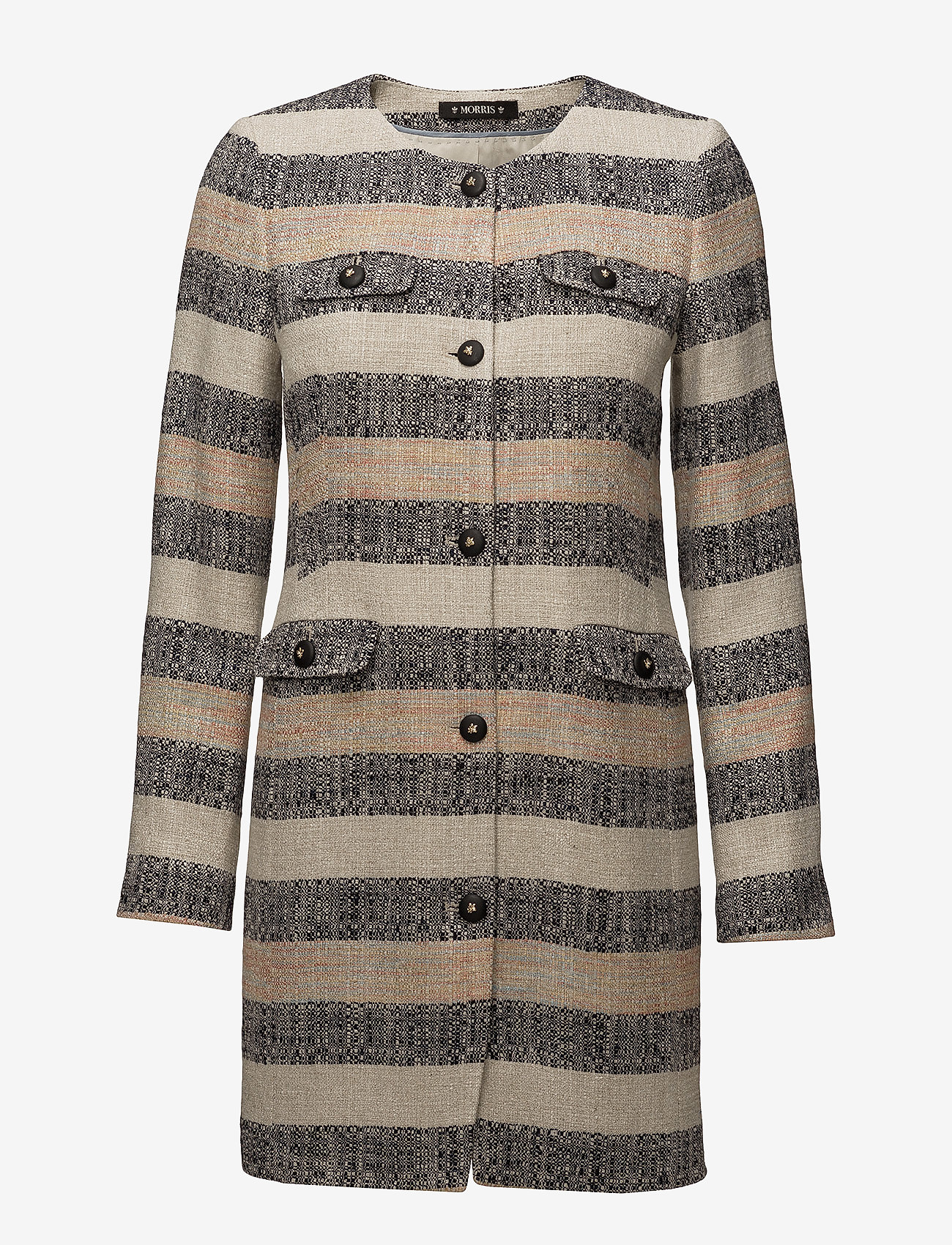 Morris Lady - Audrey Stripe Coat - khaki - 0