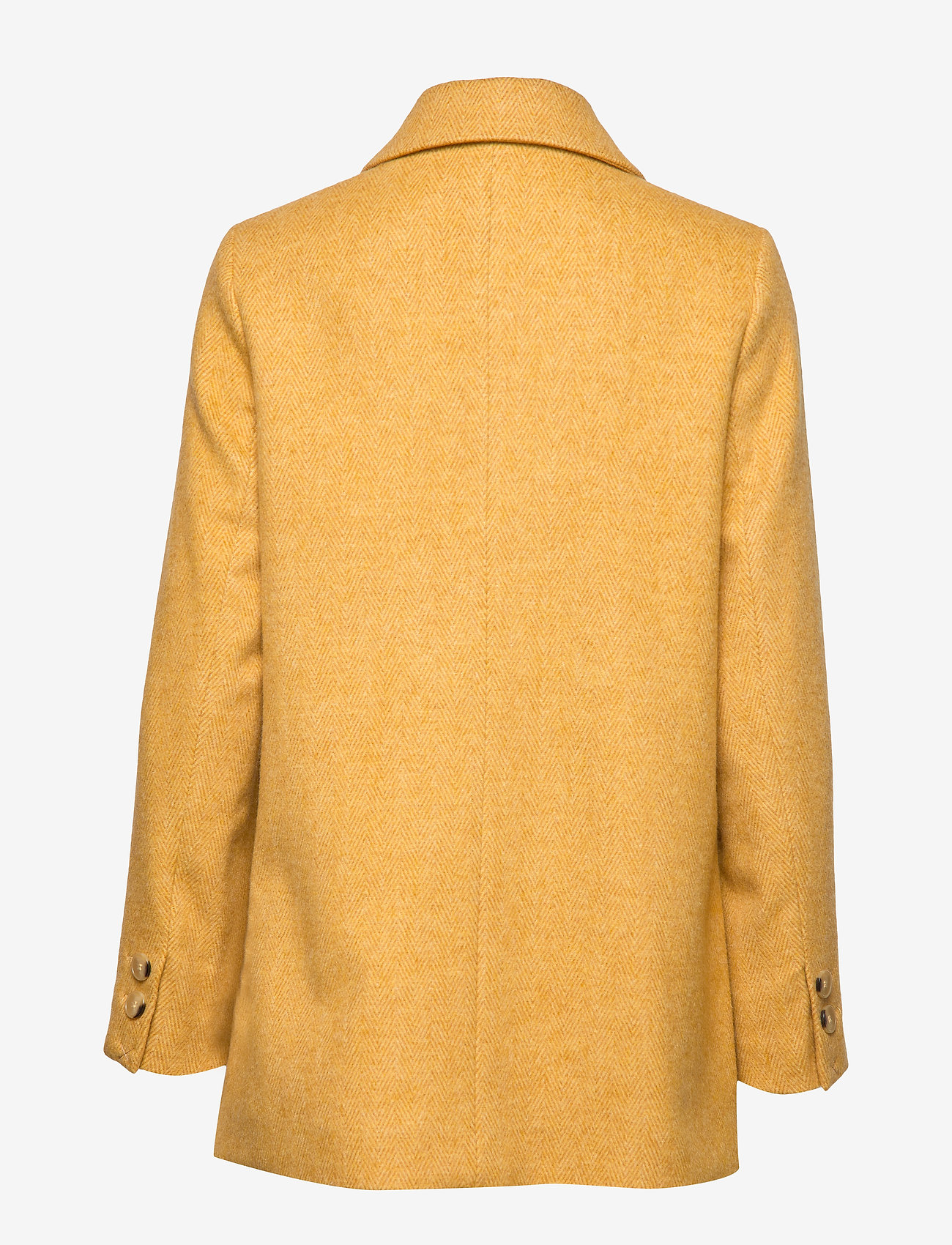 Morris Lady - Marea Herringbone Coat - yellow - 1