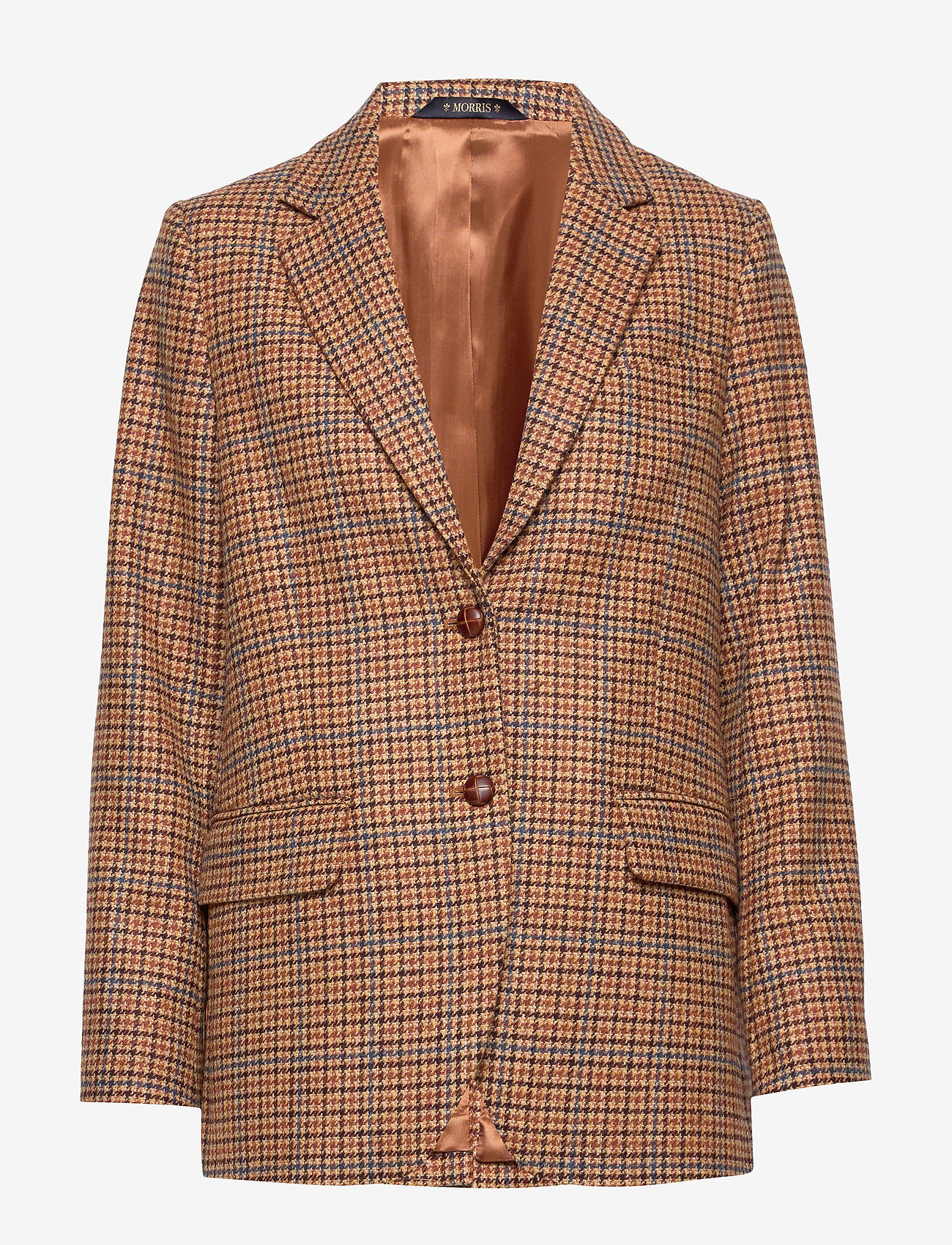 Morris Lady - Castillon Checked Blazer - brown - 0