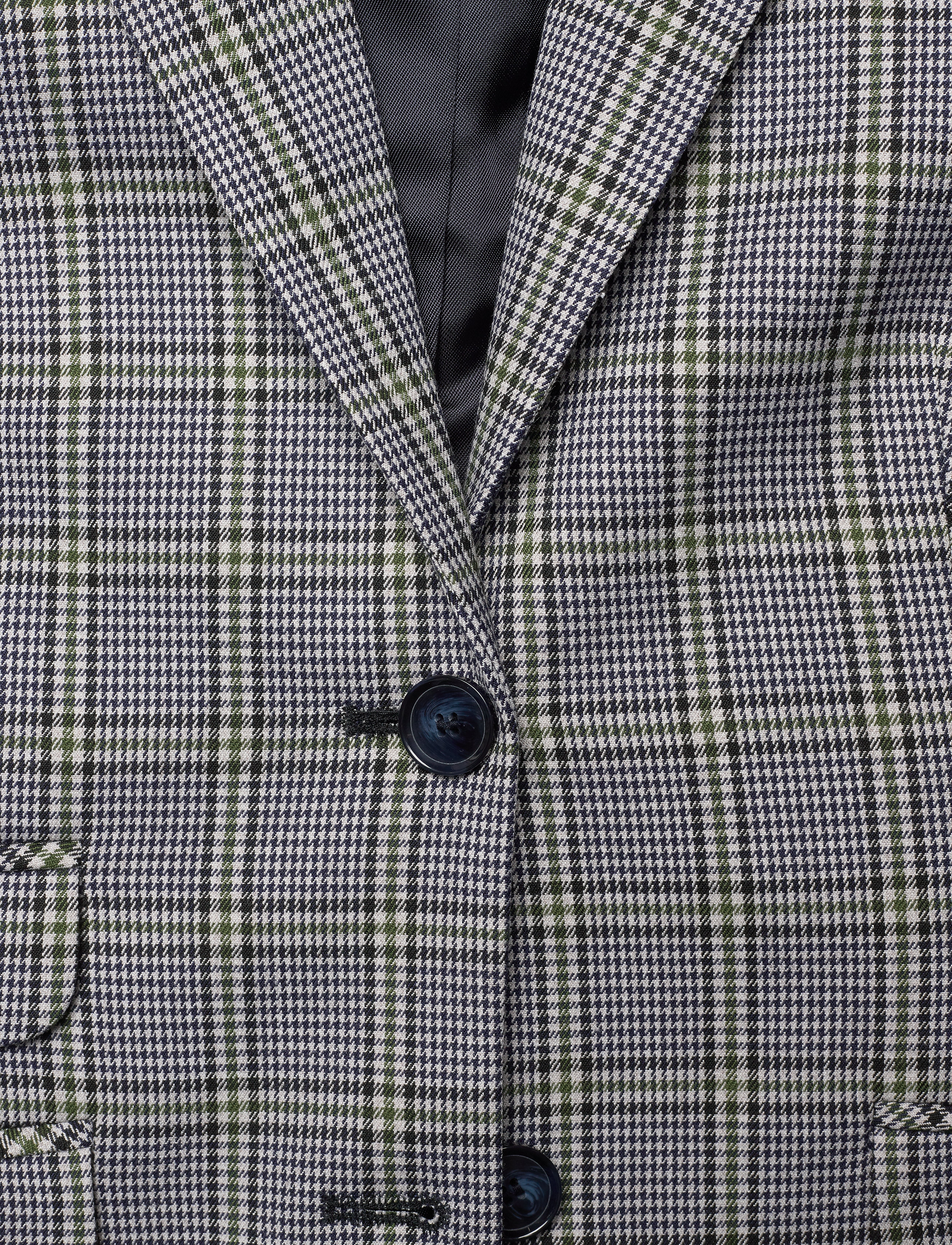 Morris Lady - Delores Checked Blazer - navy - 2