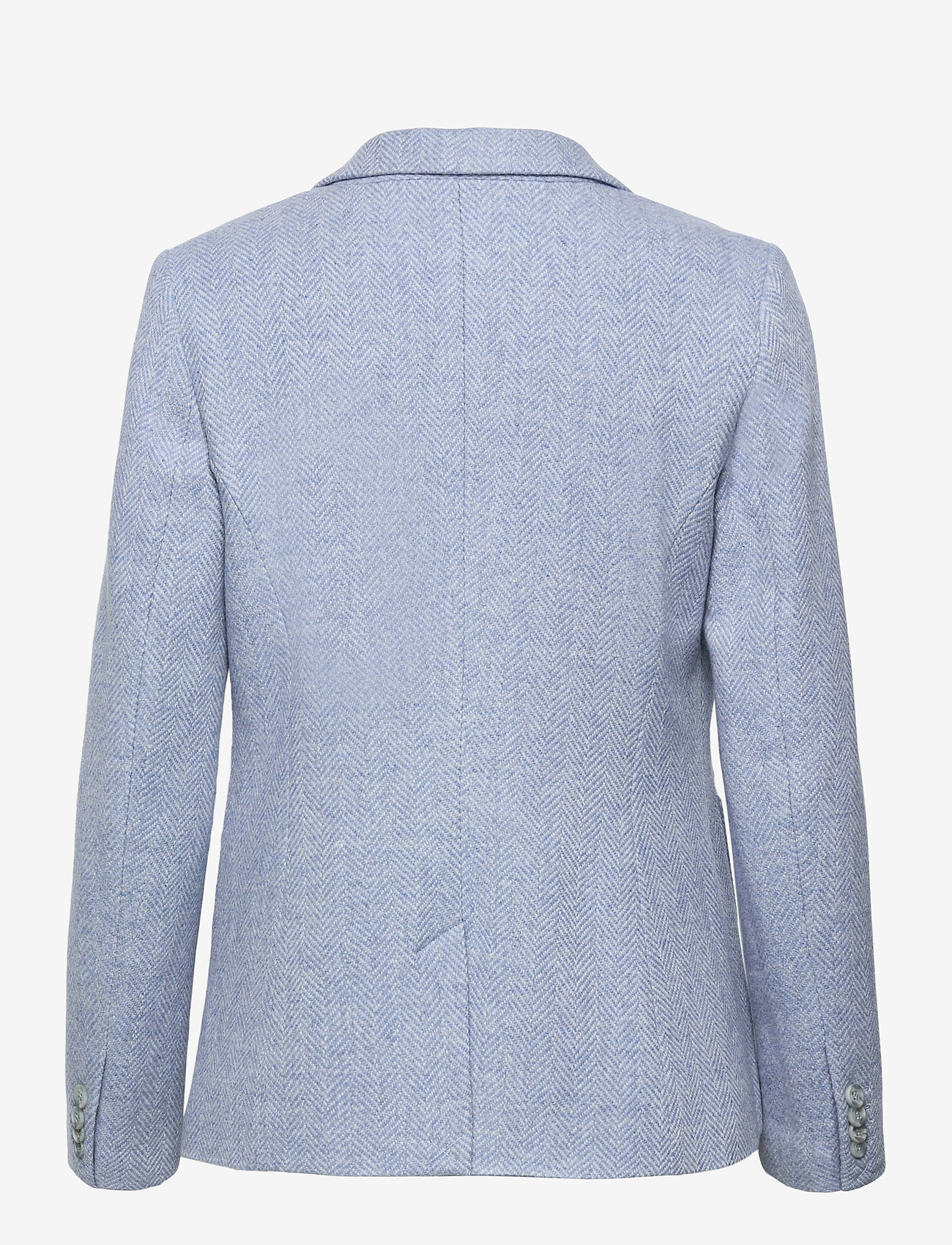 Morris Lady - Delores Herringbone Blazer - light blue - 1