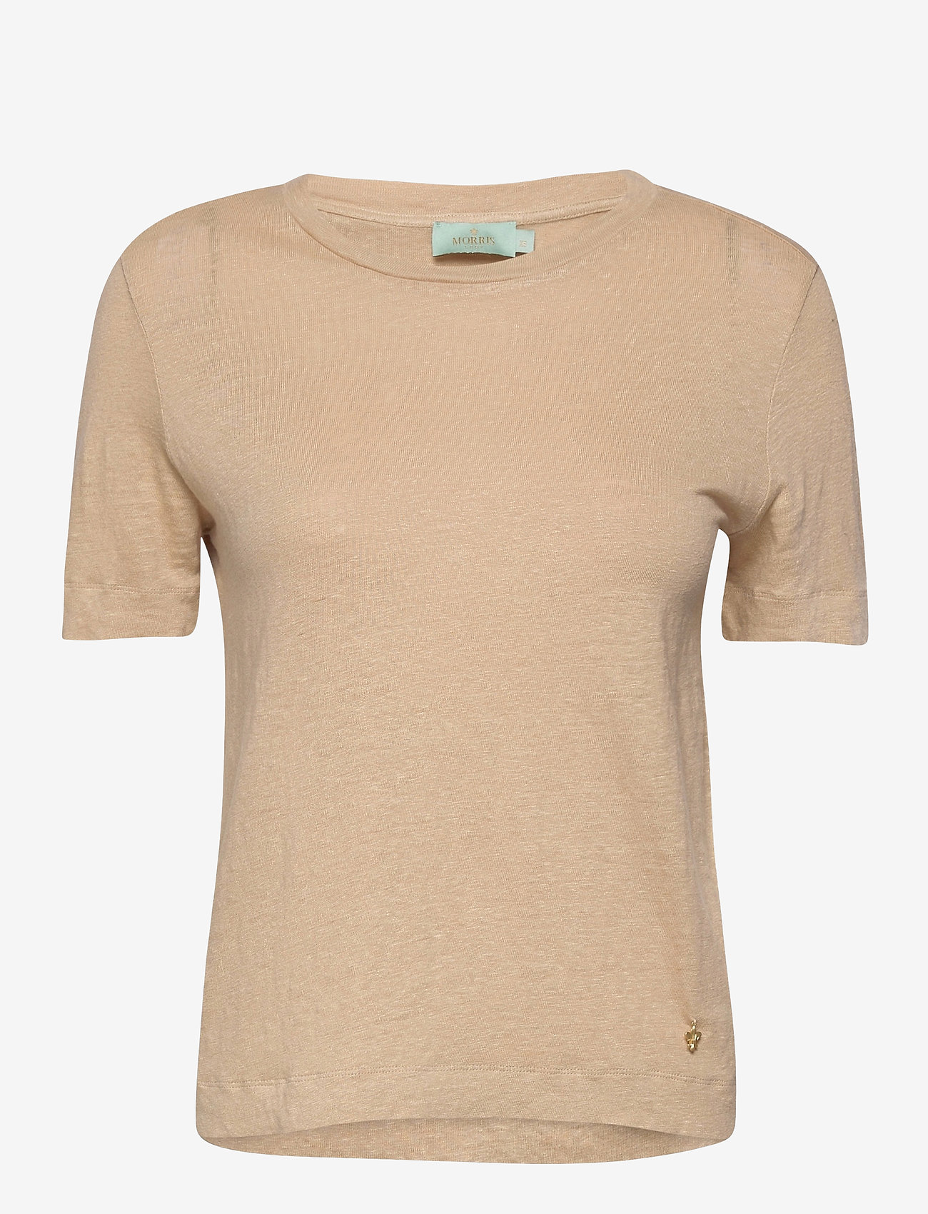 Gisella Linen Tee - CAMEL