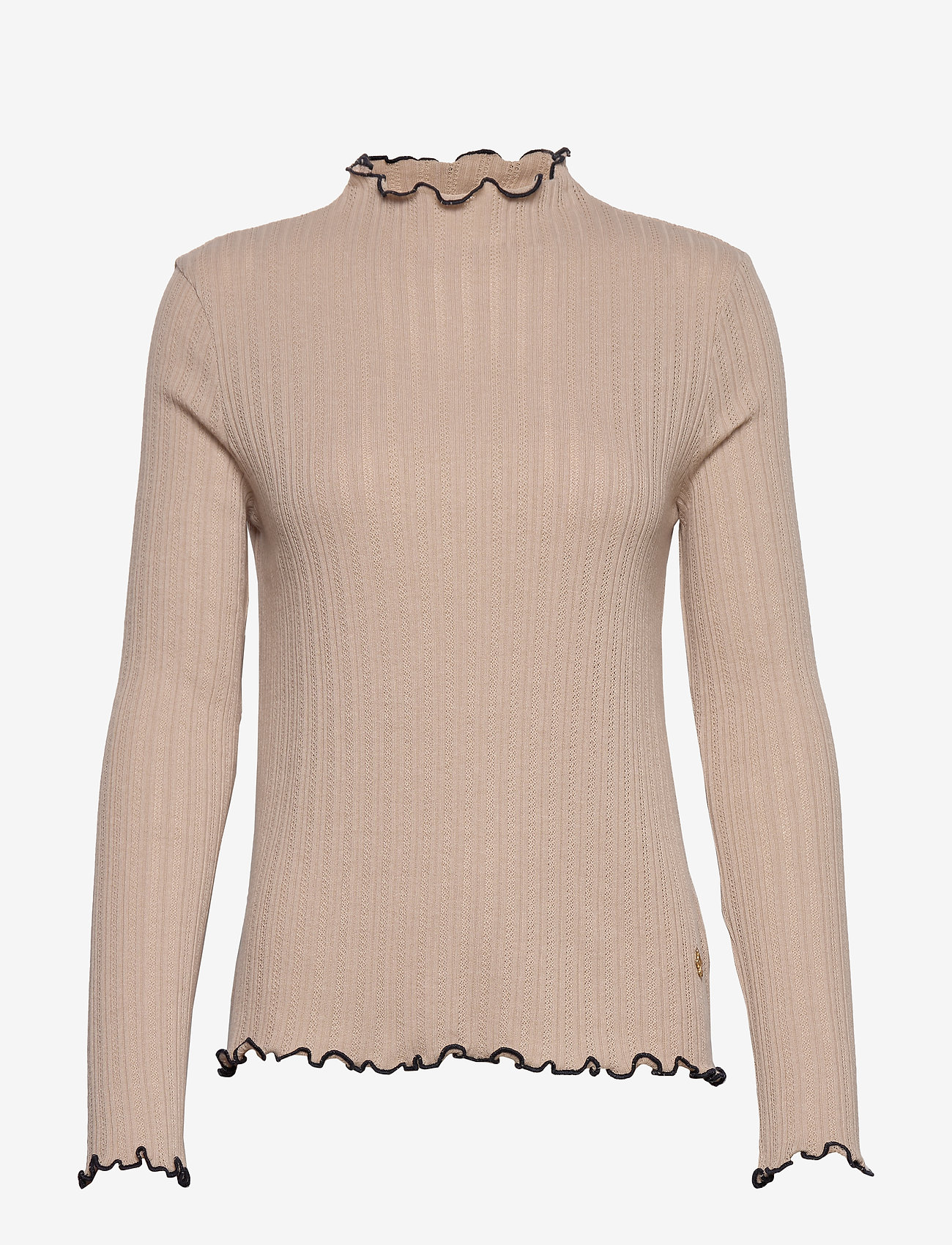 Morris Lady - Aveline Jersey Top - camel - 0