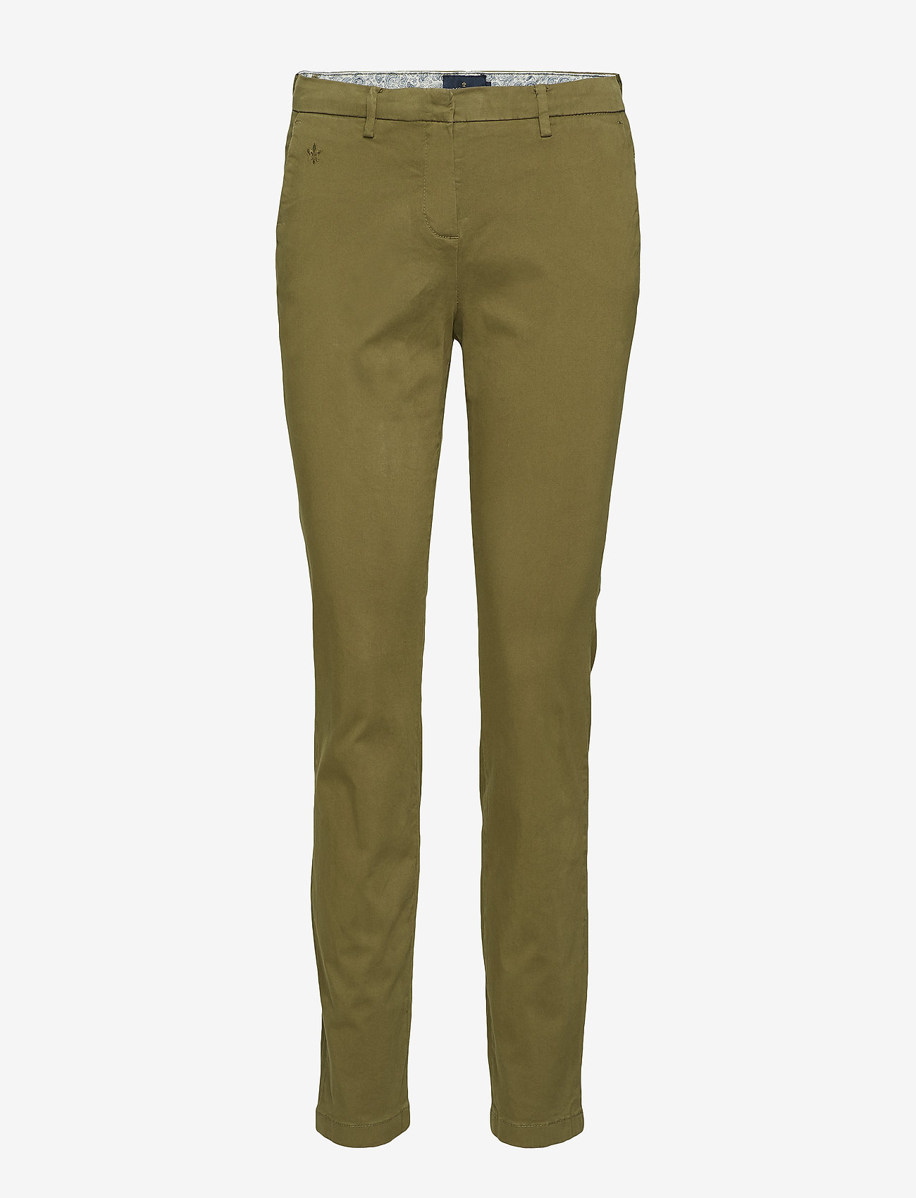 Morris Lady - Adelie Long Chino - olive - 0